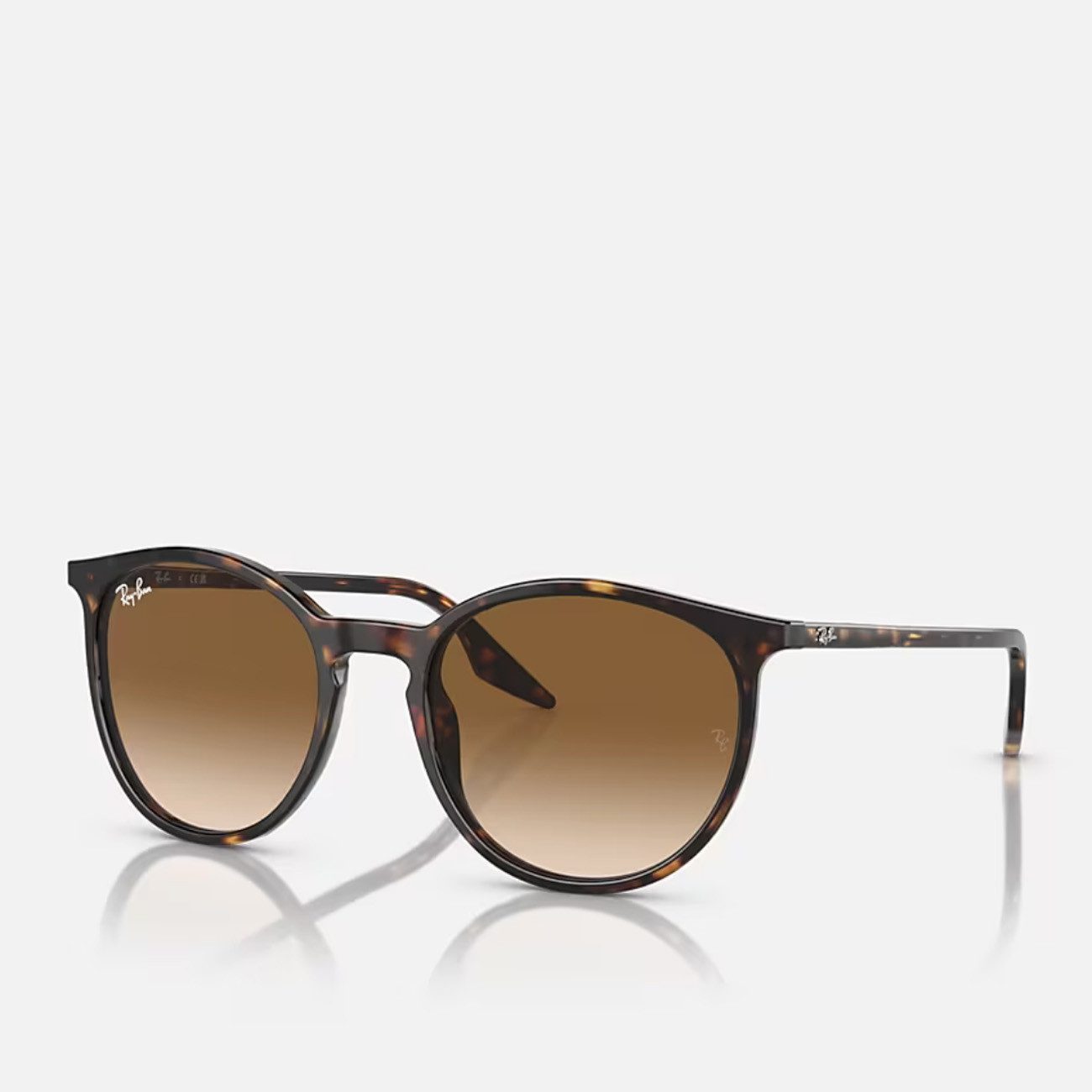 Ray-Ban Sonnenbrille Ray-Ban RB2204 Havana Clear Brown 54 mm günstig online kaufen