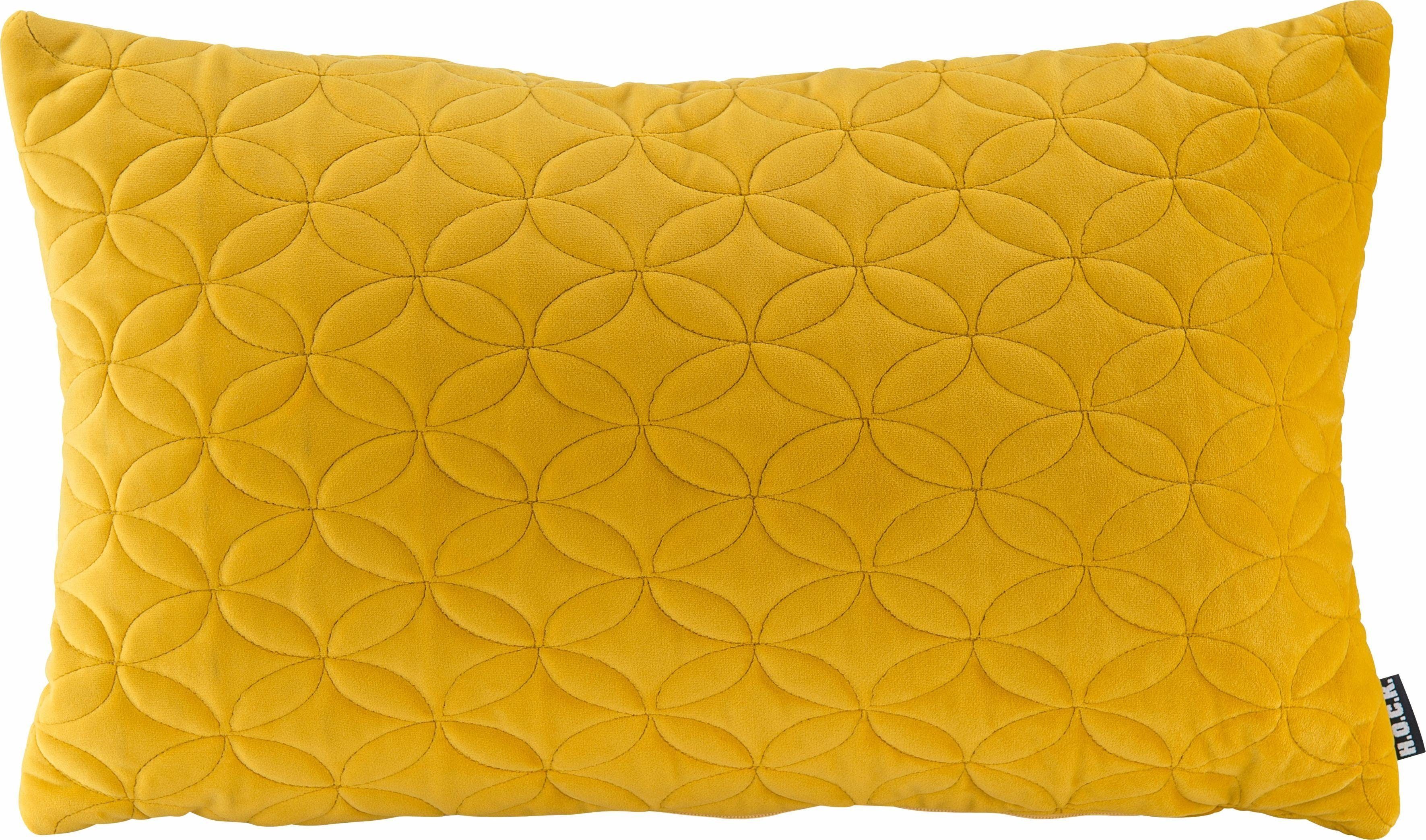 H.O.C.K. Dekokissen Soft Nobile, mit Steppmuster, Kissenhülle mit Füllung, 1 Stück. € 32,87