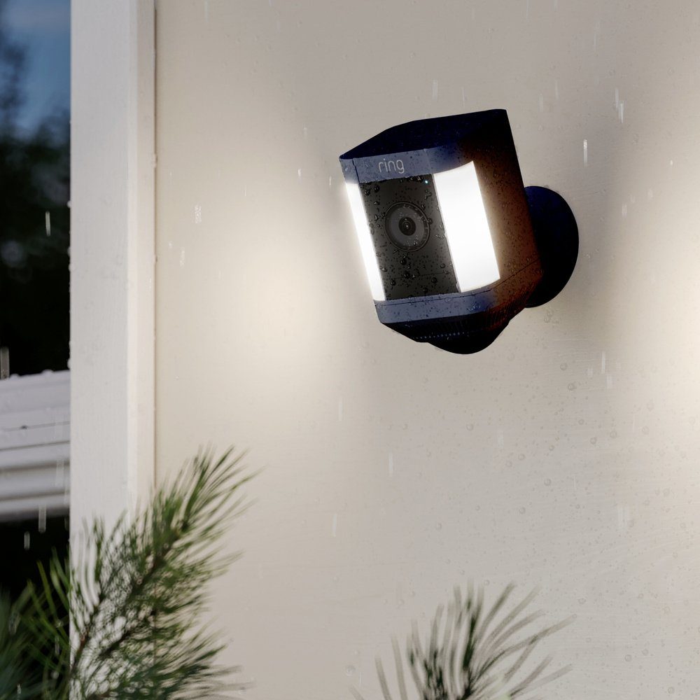 Ring Überwachungskamera ring Spotlight Cam Plus - Battery - Black 8SB1S2-BEU0 WLAN IP Überwac (8SB1S2-BEU0 (Spotlight Cam Plus - Battery - Black)