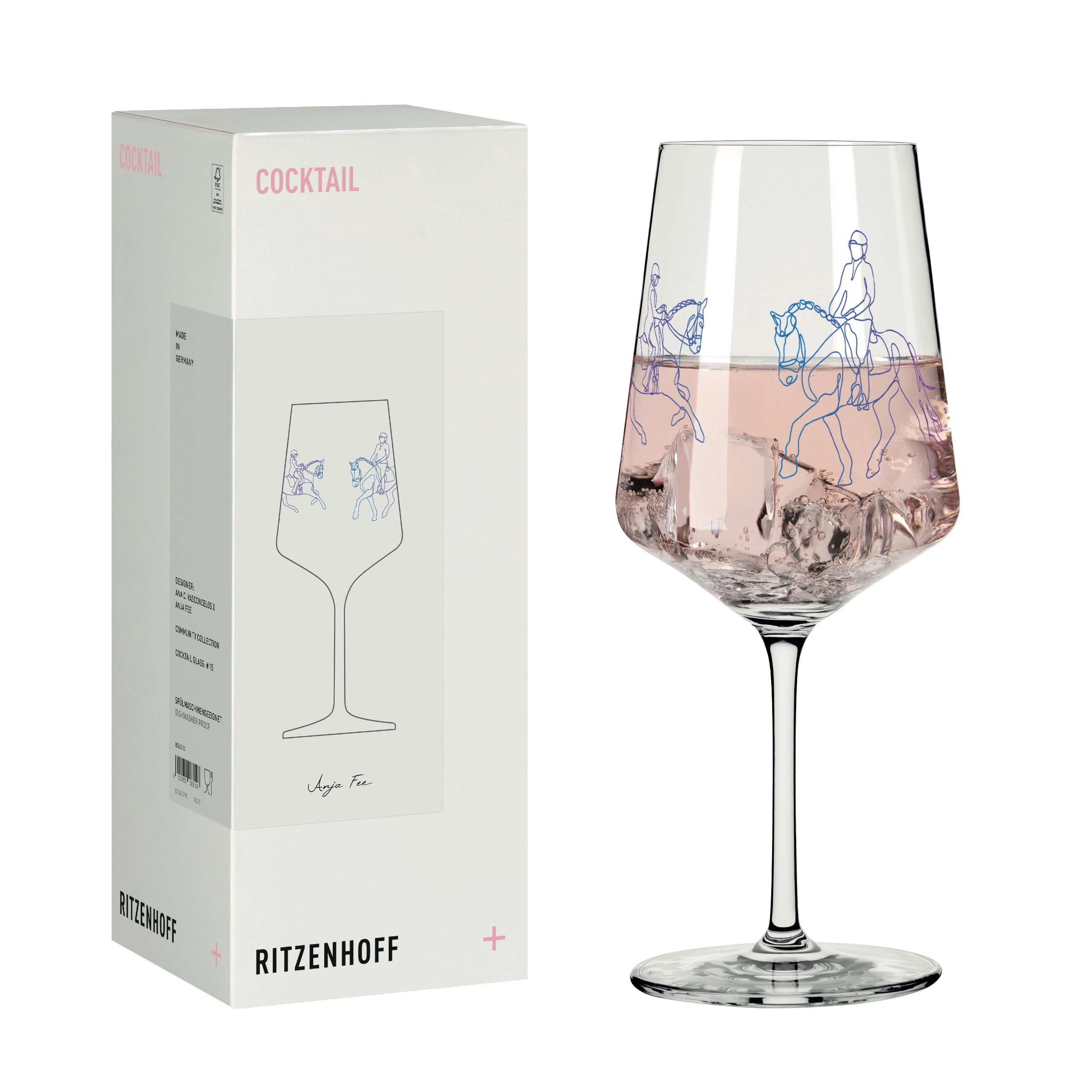 Ritzenhoff Aperitifglas Reitgold