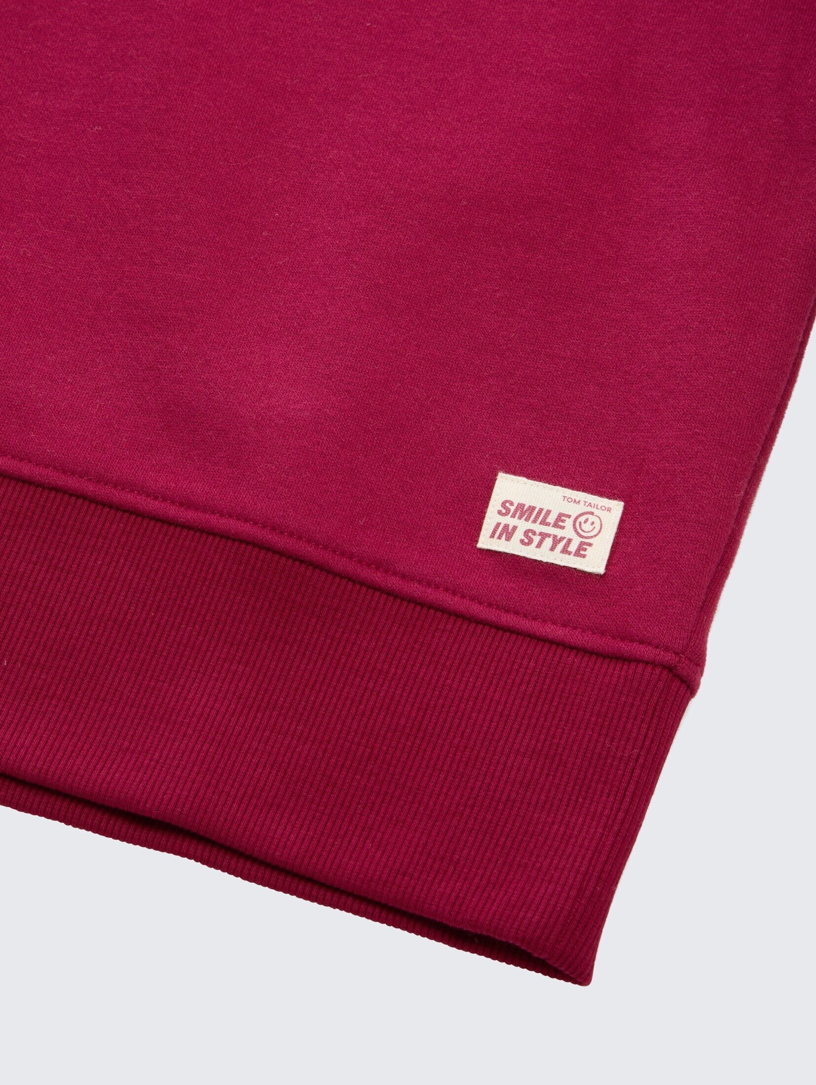 TOM TAILOR Sweatshirt Basic Sweatshirt mit günstig online kaufen