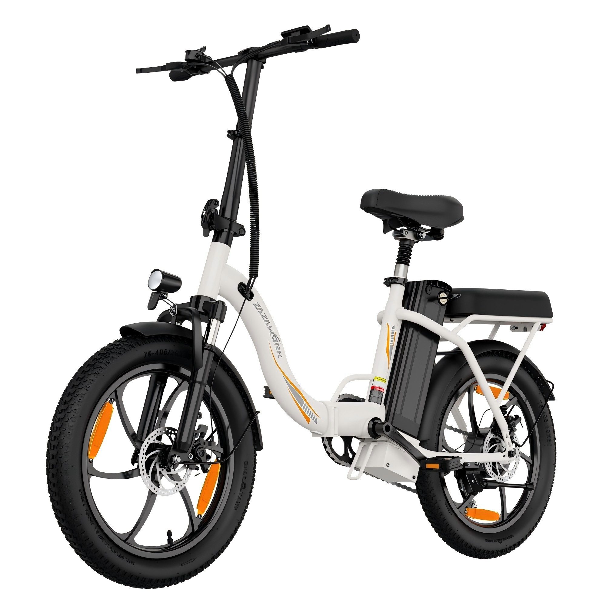 SSY E-Bike Kompaktes Elektrofahrrad mit Tiefeinstieg, Mittelmotor, (Bequemer Tiefeinstieg), Breite Reifen für stabile Fahrt
