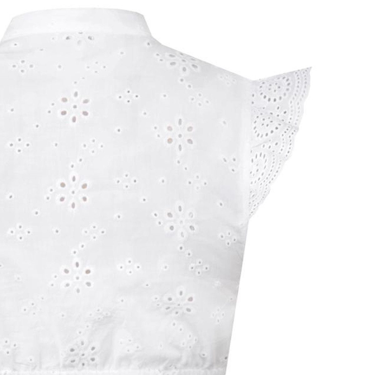 MarJo Dirndlbluse MarJo Trachten 'Kunreuth' Flügelarm, Offwhite