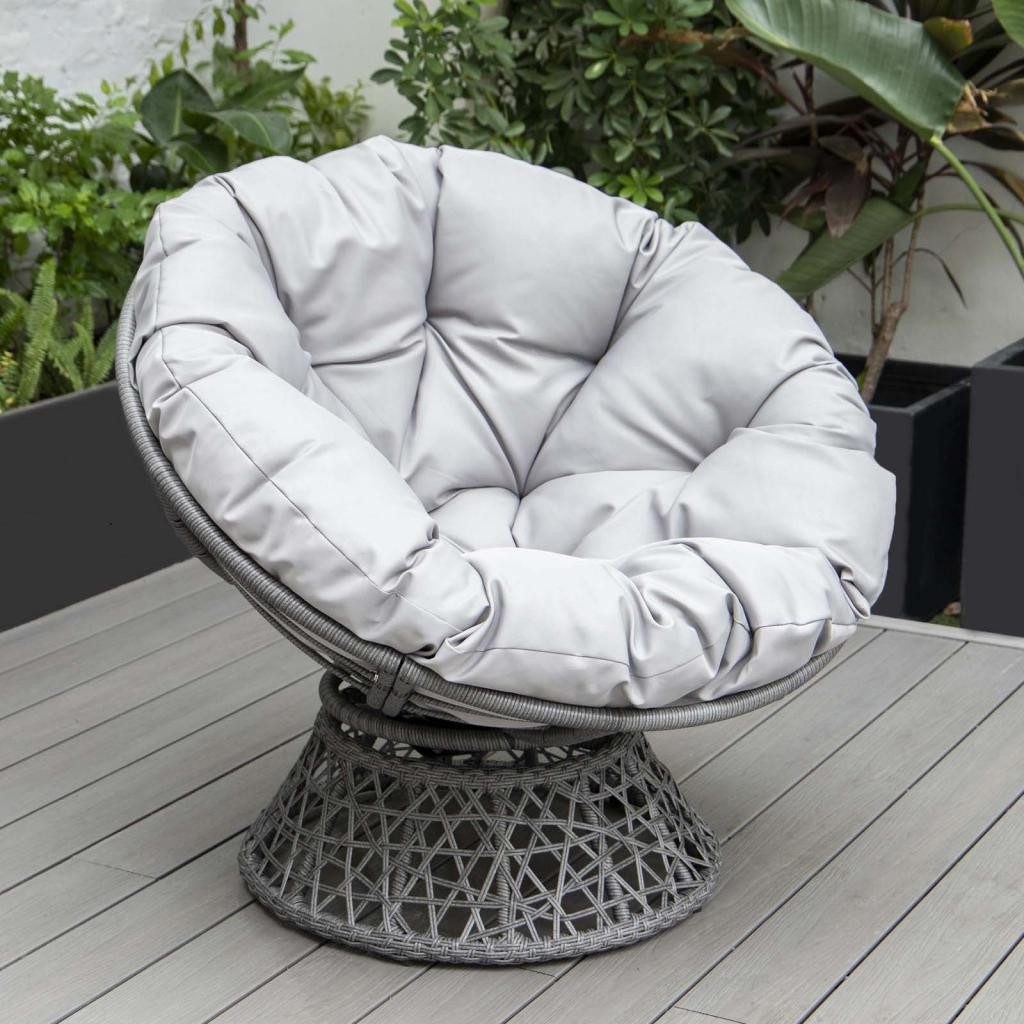 PureHaven Gartenlounge-Sessel 92x80x80,5 cm aus Rattan günstig online kaufen