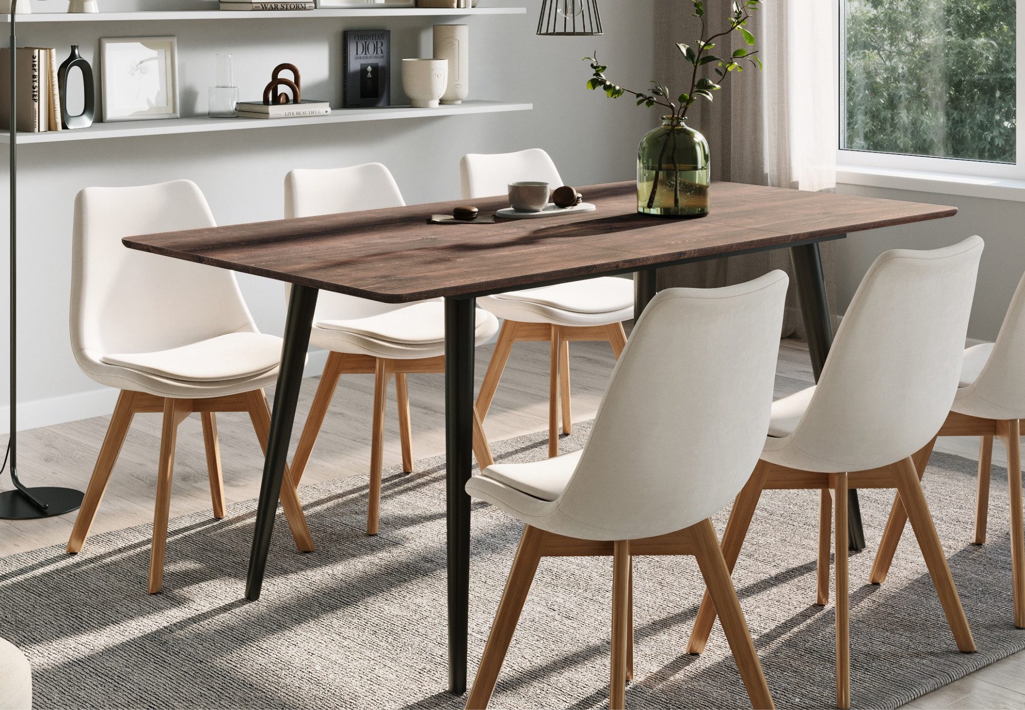 Home Collective Esstisch ausziehbar Moderner mit günstig online kaufen