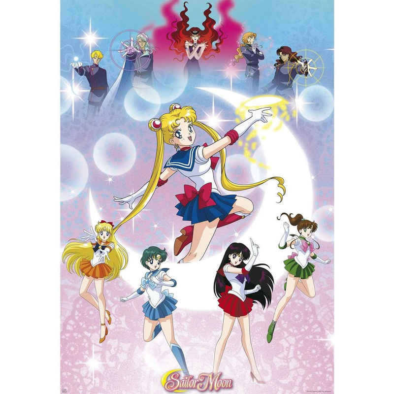 ABYstyle Poster Moonlight Power - Sailor Moon, Moonlight Power