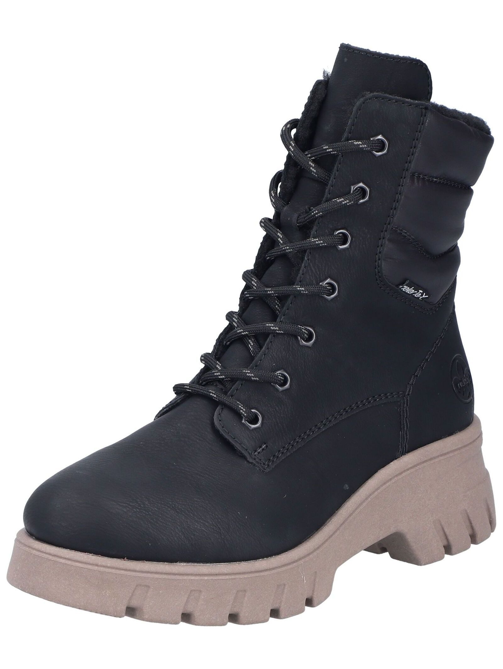 Rieker Rieker Stiefelette Lederimitat/Textil Schnürstiefelette