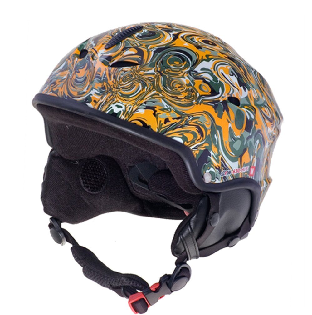rueger-helmets Skihelm RW-630 mit Lautsprechern Skihelm Snowboardhelm Ski Snowboard Skisport BergsportRW-630-HIFI YM S