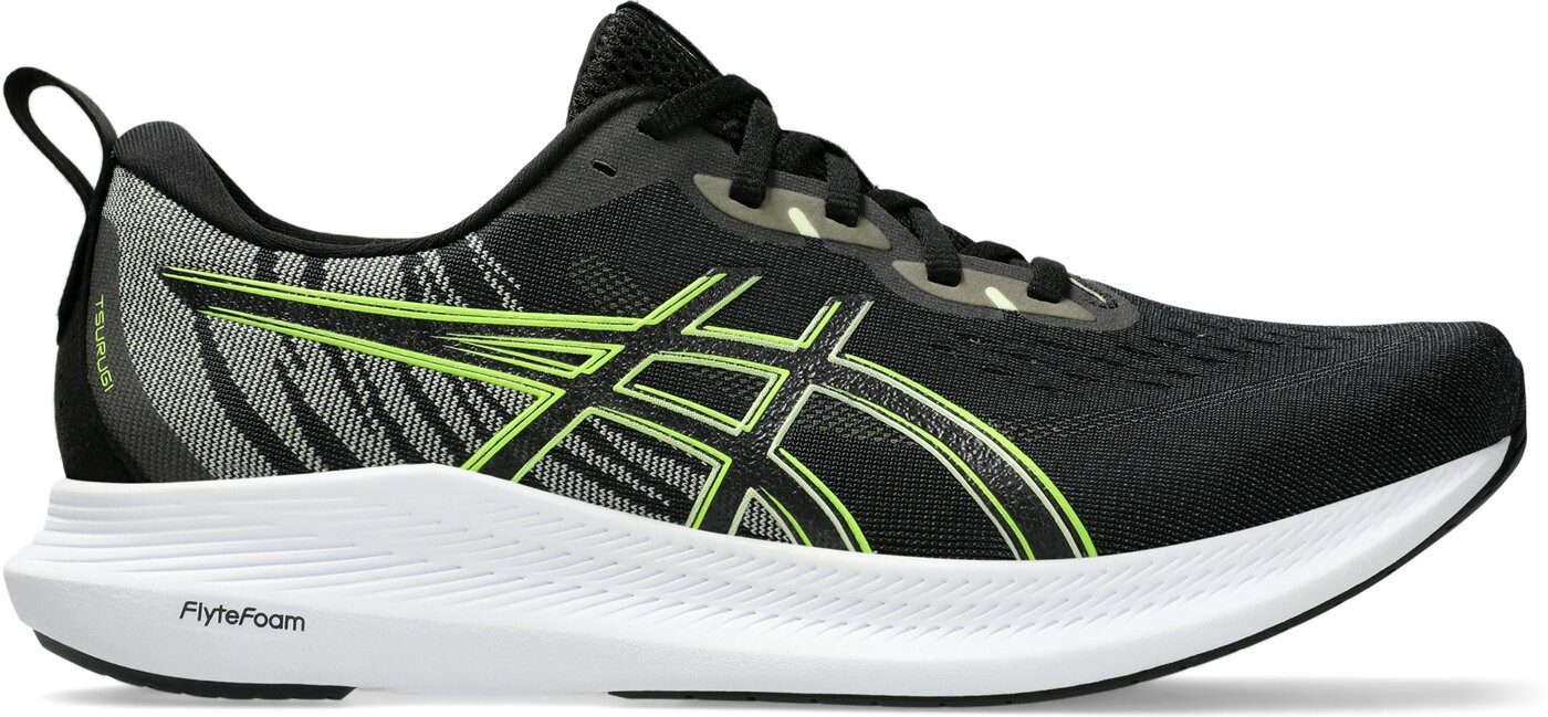 Asics TSURUGI BLACK/SAFETY YELLOW Laufschuh