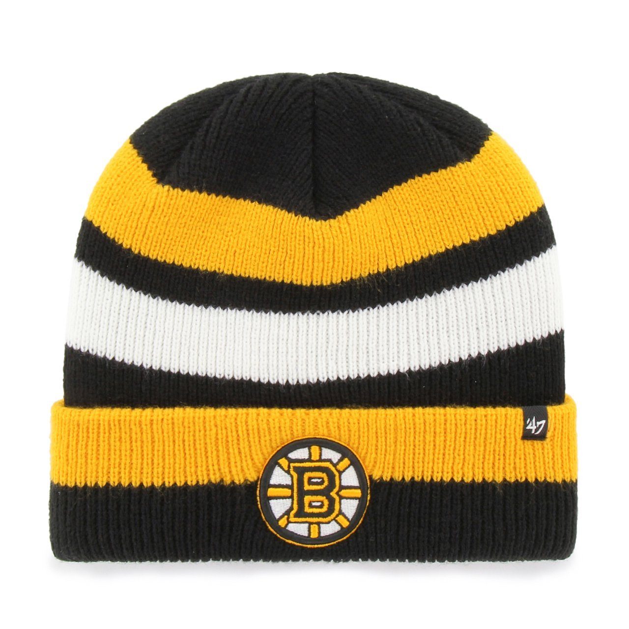 Herren Mützen '47 Brand Fleecemütze Knit Beanie SHORTSIDE Boston Bruins