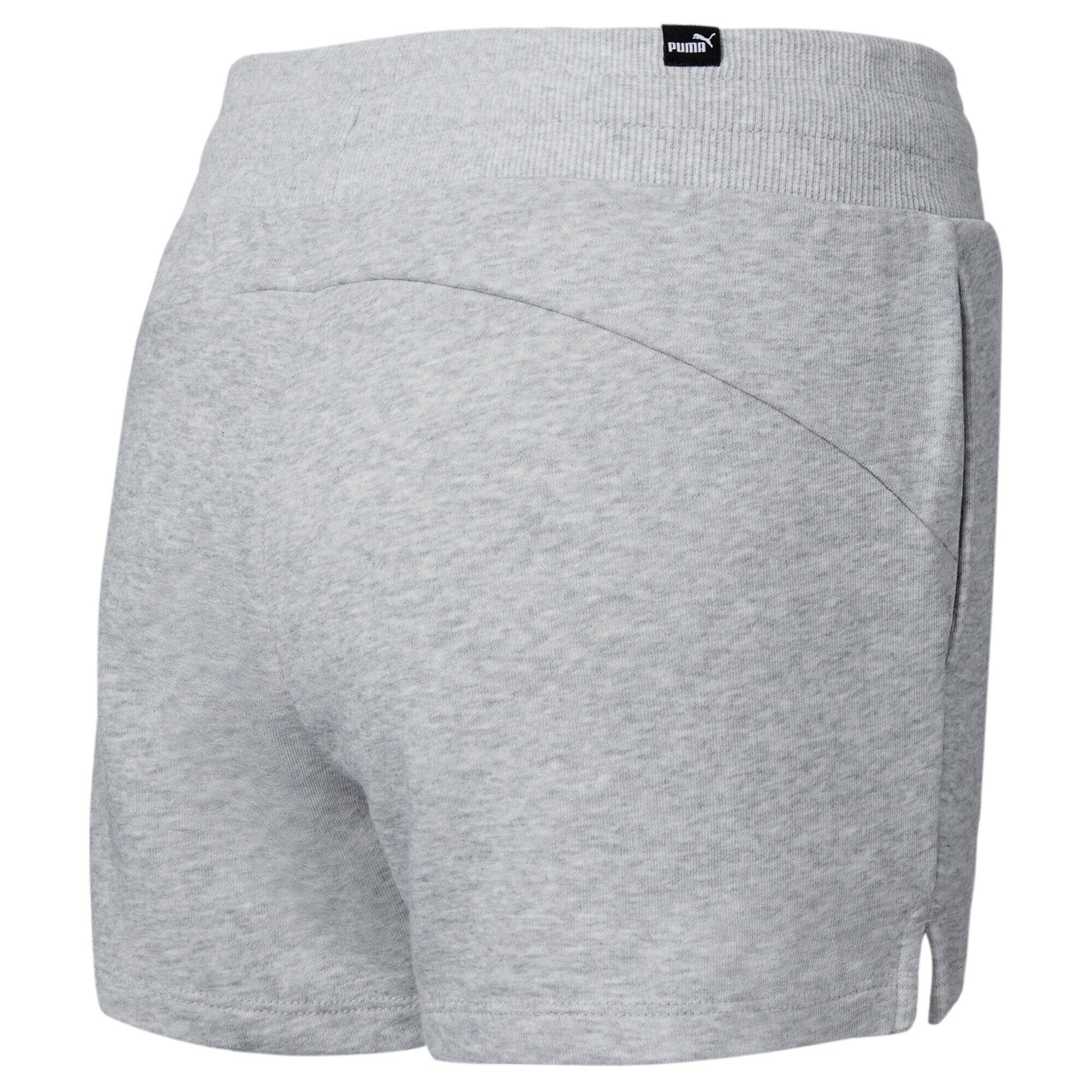 Sporthose PUMA Gray Damen Sweat-Shorts Light Heather Essentials
