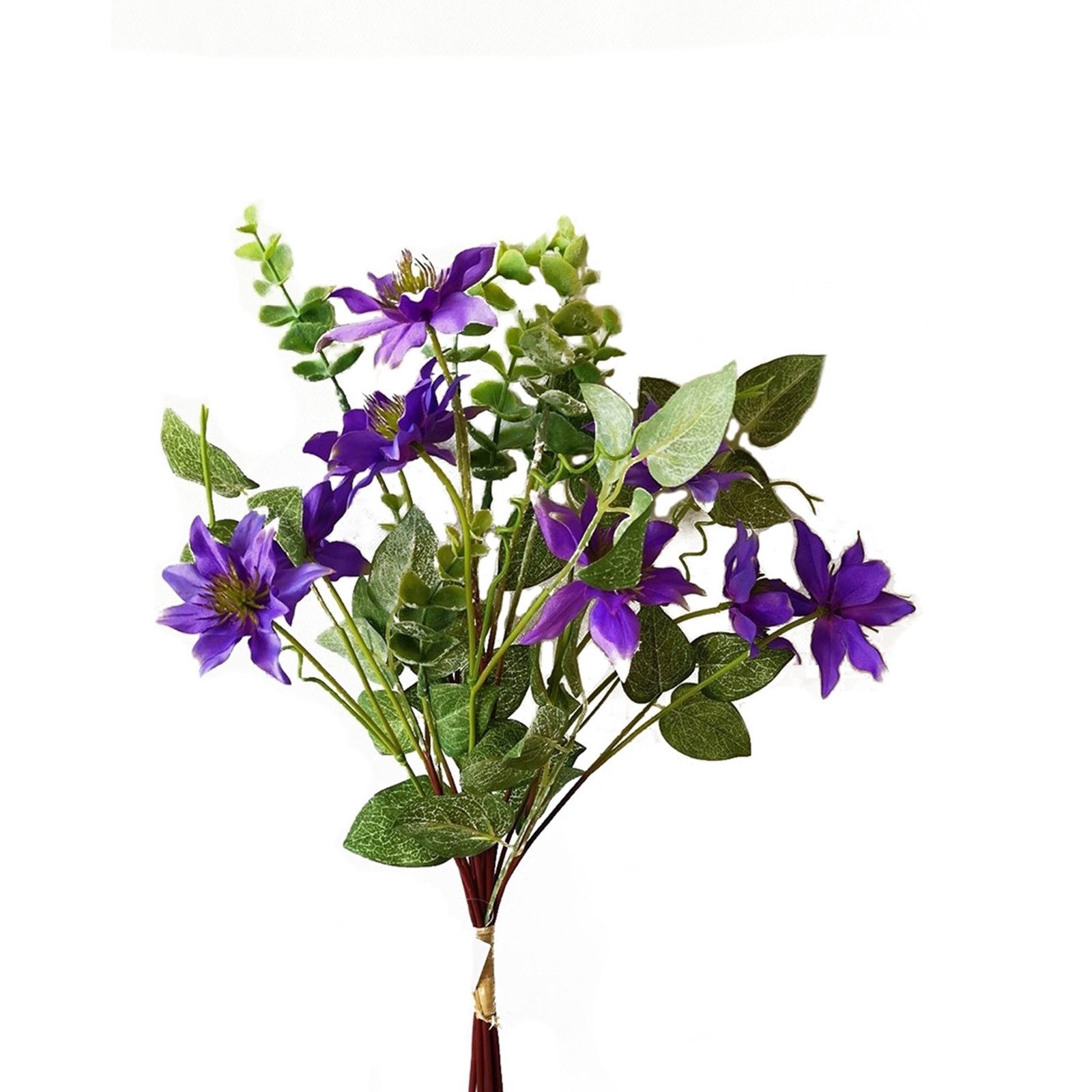 Kunstblume Blumenstrauß Lila Clematis Clematis, NTK-Collection, günstig online kaufen