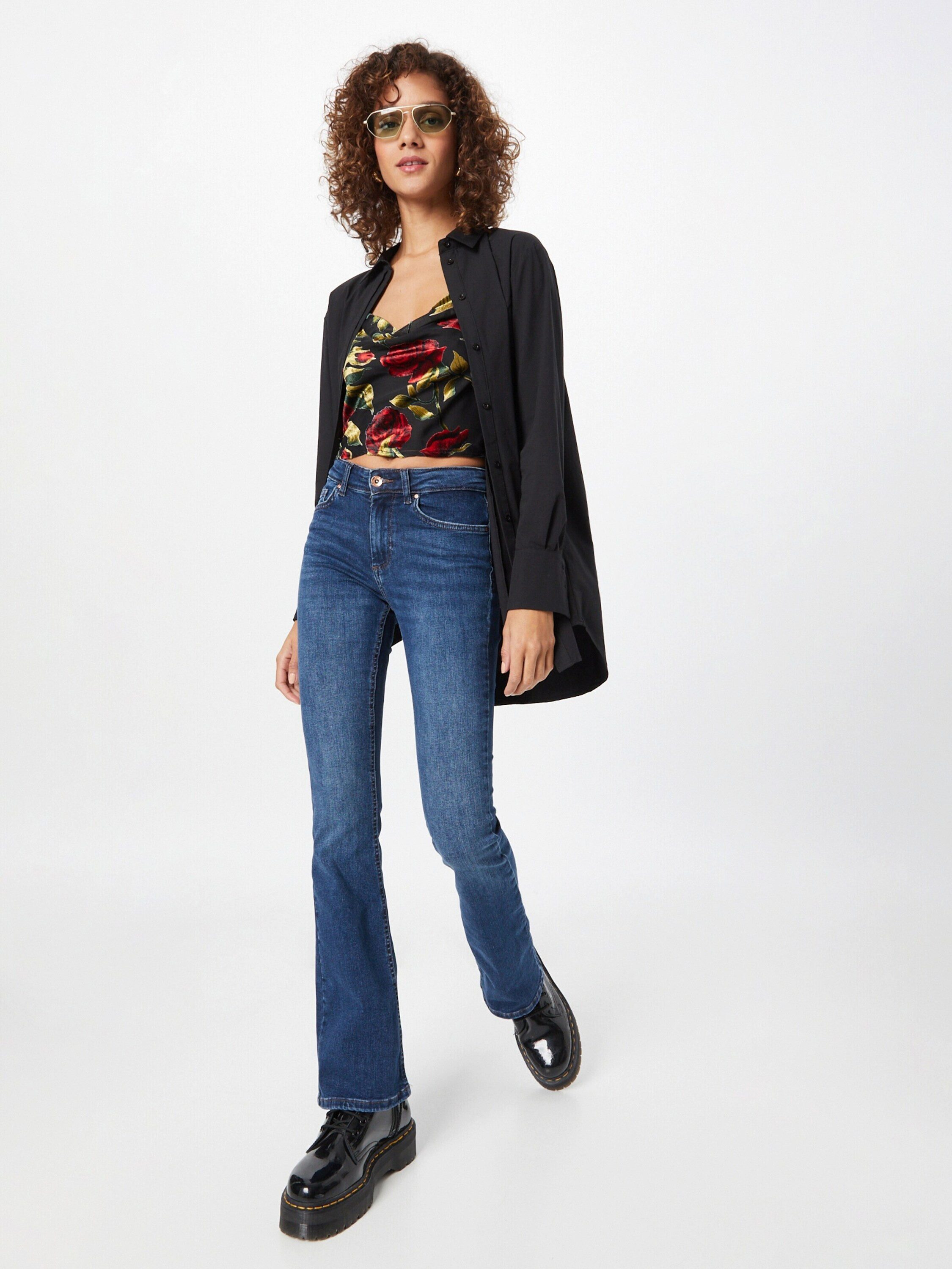 ONLY Schlagjeans (1-tlg) Plain/ohne Details – Bild 5 von 5