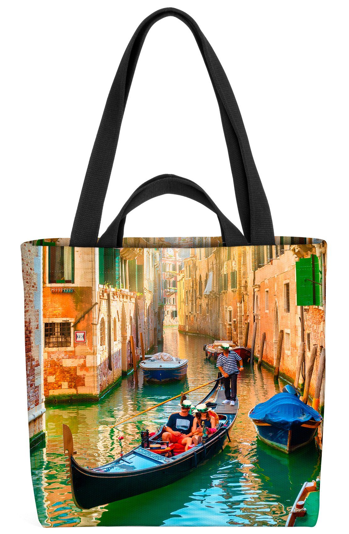 VOID Henkeltasche (1-tlg), Gondolier Gondel Venedig Kanal Gondel venezia italien reisen Vendig r
