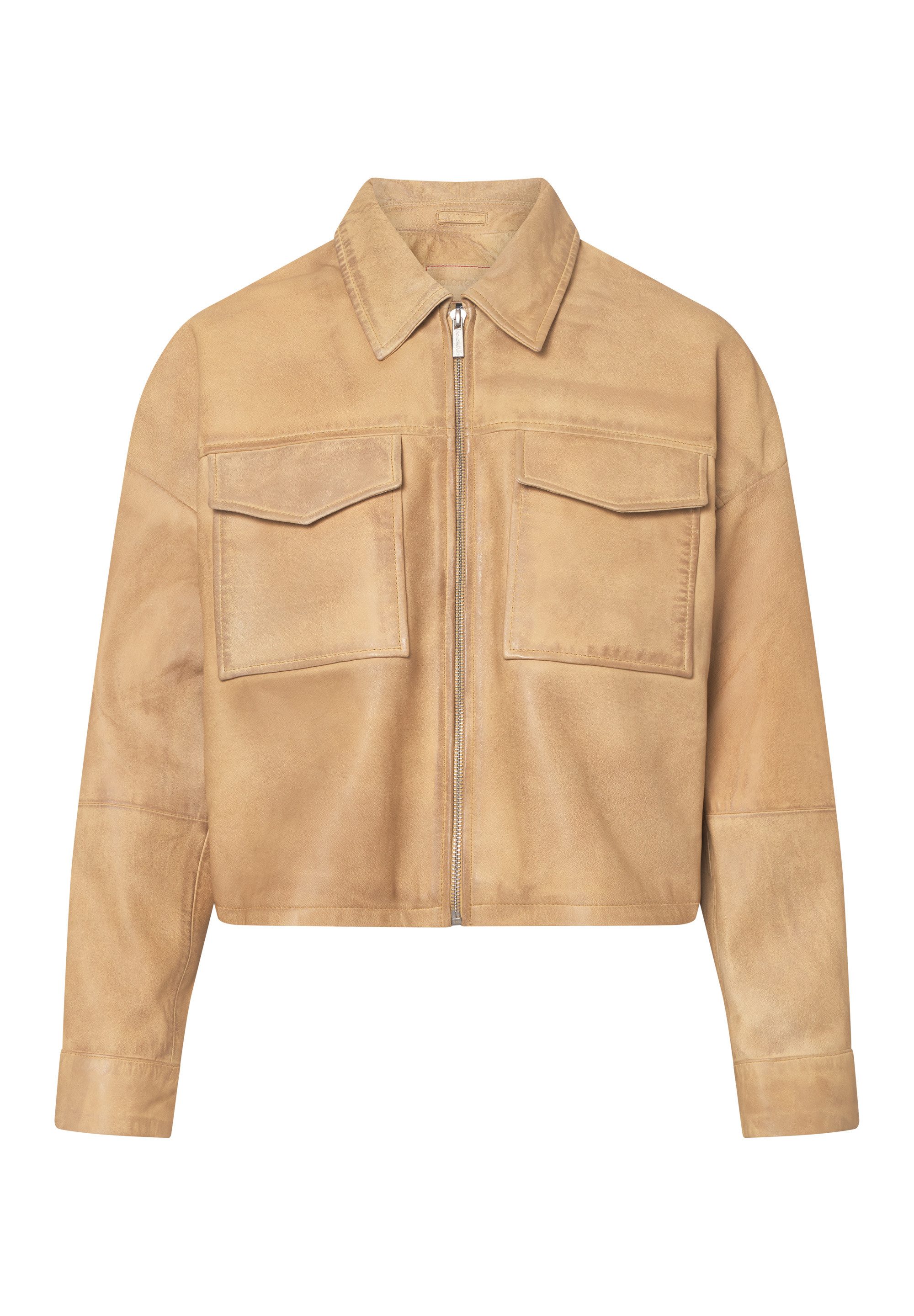 Bolongaro Trevor Lederjacke DAISY Weiches Leder, gewalktes Finish, Taschend günstig online kaufen