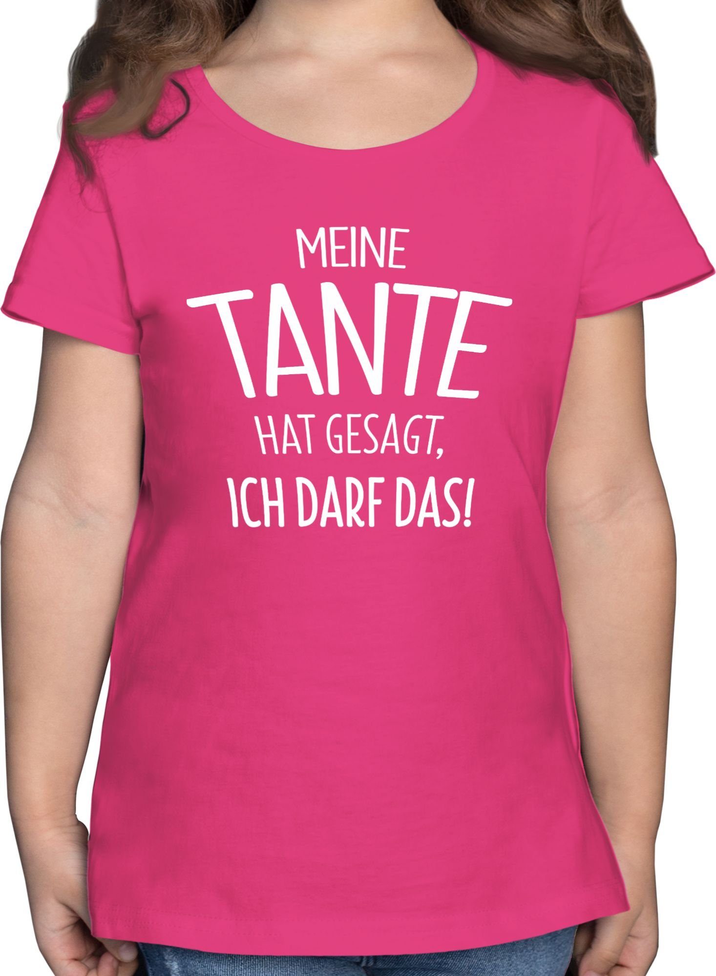 Shirtracer TShirt »Meine Tante hat gesagt ich darf das Statement