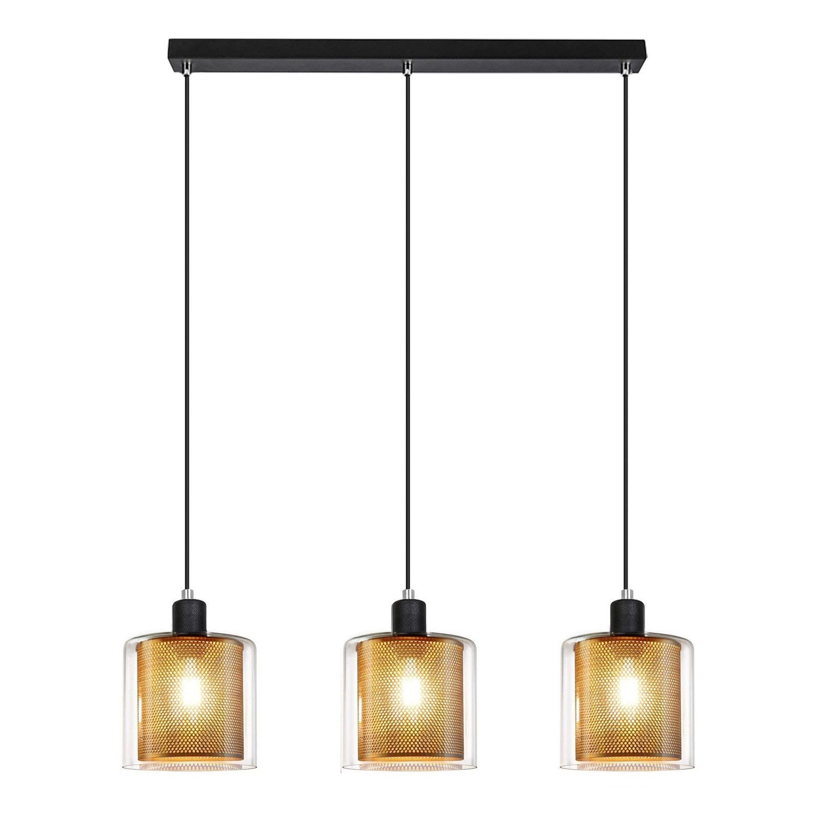 ZMH Pendelleuchte Esszimmer Vintage Pendellampe mit günstig online kaufen