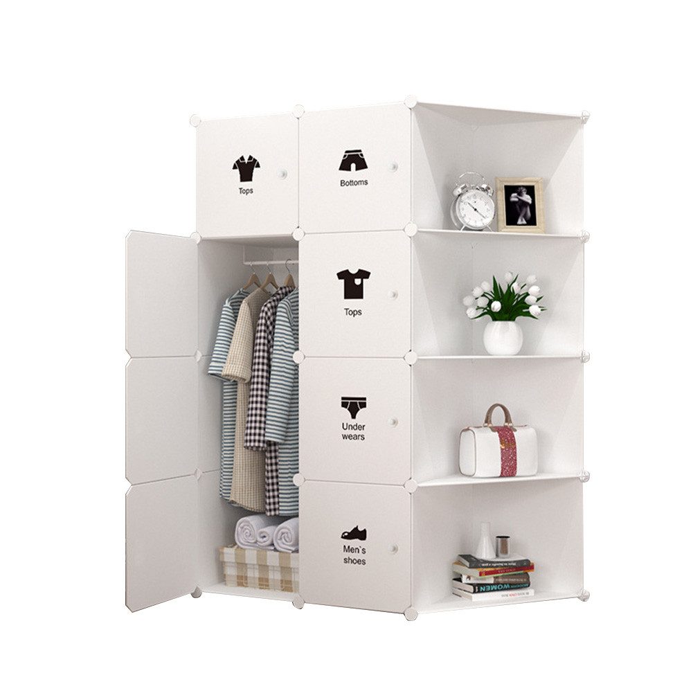 GarveeMore Kleiderschrank Mit Platz zum Aufhängen,DIY günstig online kaufen
