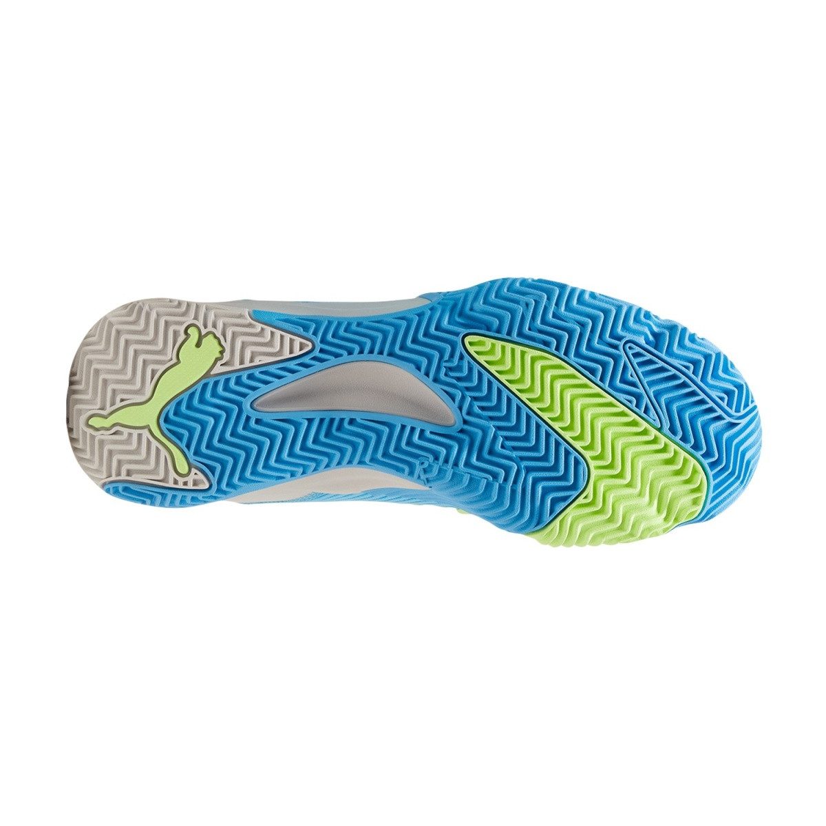 PUMA Nova Elite Allcourt blau/grau Herren Tennisschuh
