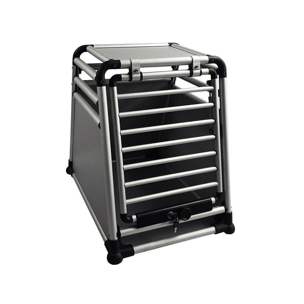 Nobby Tiertransportbox Aluminium Auto Round Corner