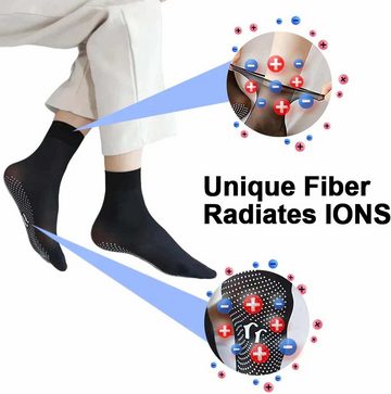 Coonoor Kompressionsstrümpfe Turmalin Stretch-Socken Fußmassagesocken (1-Paar)