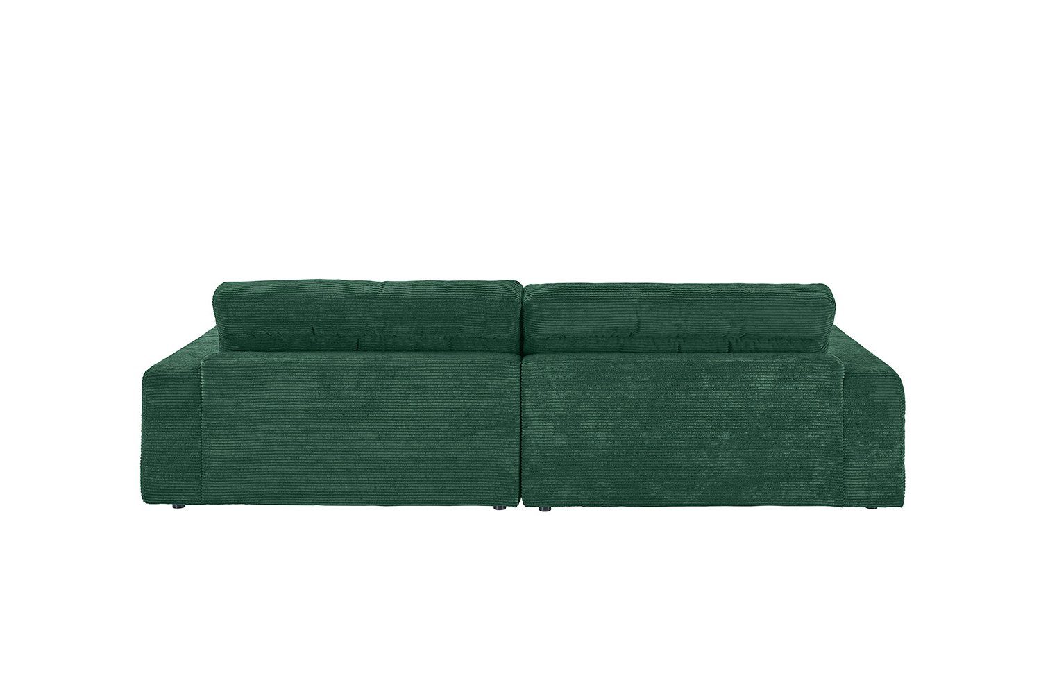 Sofa Ecksofa Größen LANA, versch. smaragd rechts KAWOLA Farben und versch. links Recamiere Cord od.