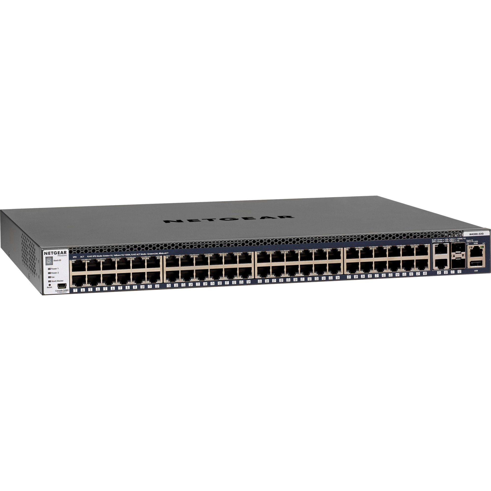NETGEAR Netgear M4300-52G, Switch Netzwerk-Switch