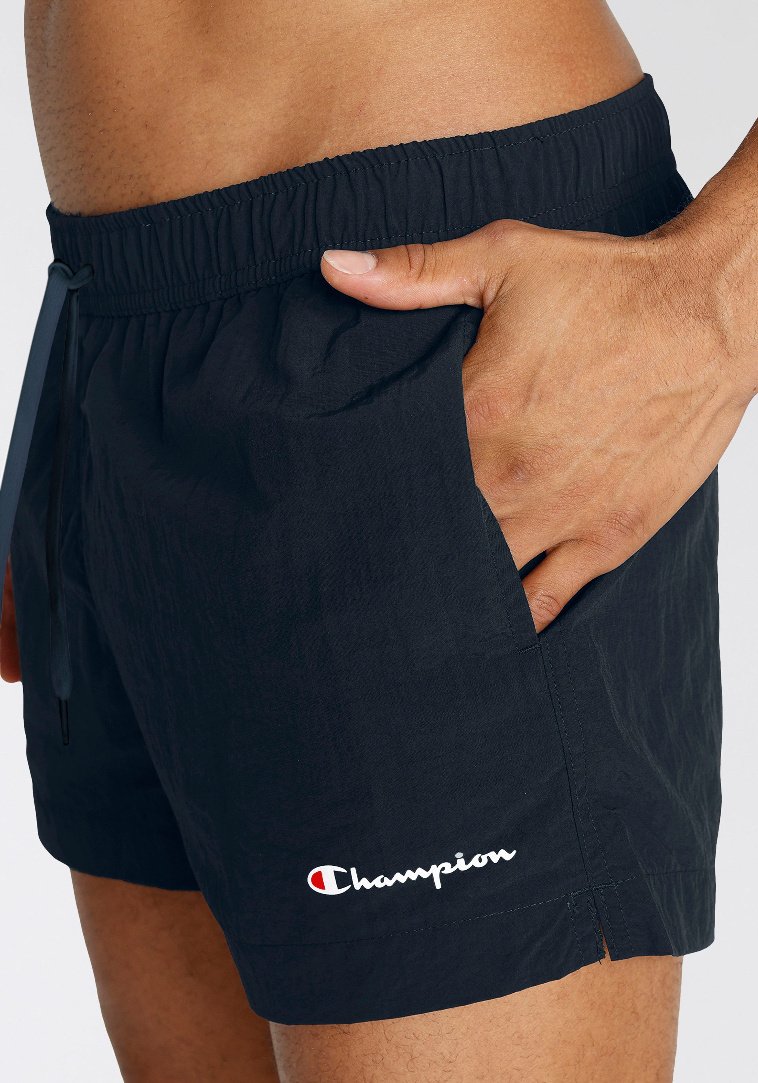 Champion Badeshorts Icons Beachshort Mid sportlicher Stil, leichtes Obermat günstig online kaufen