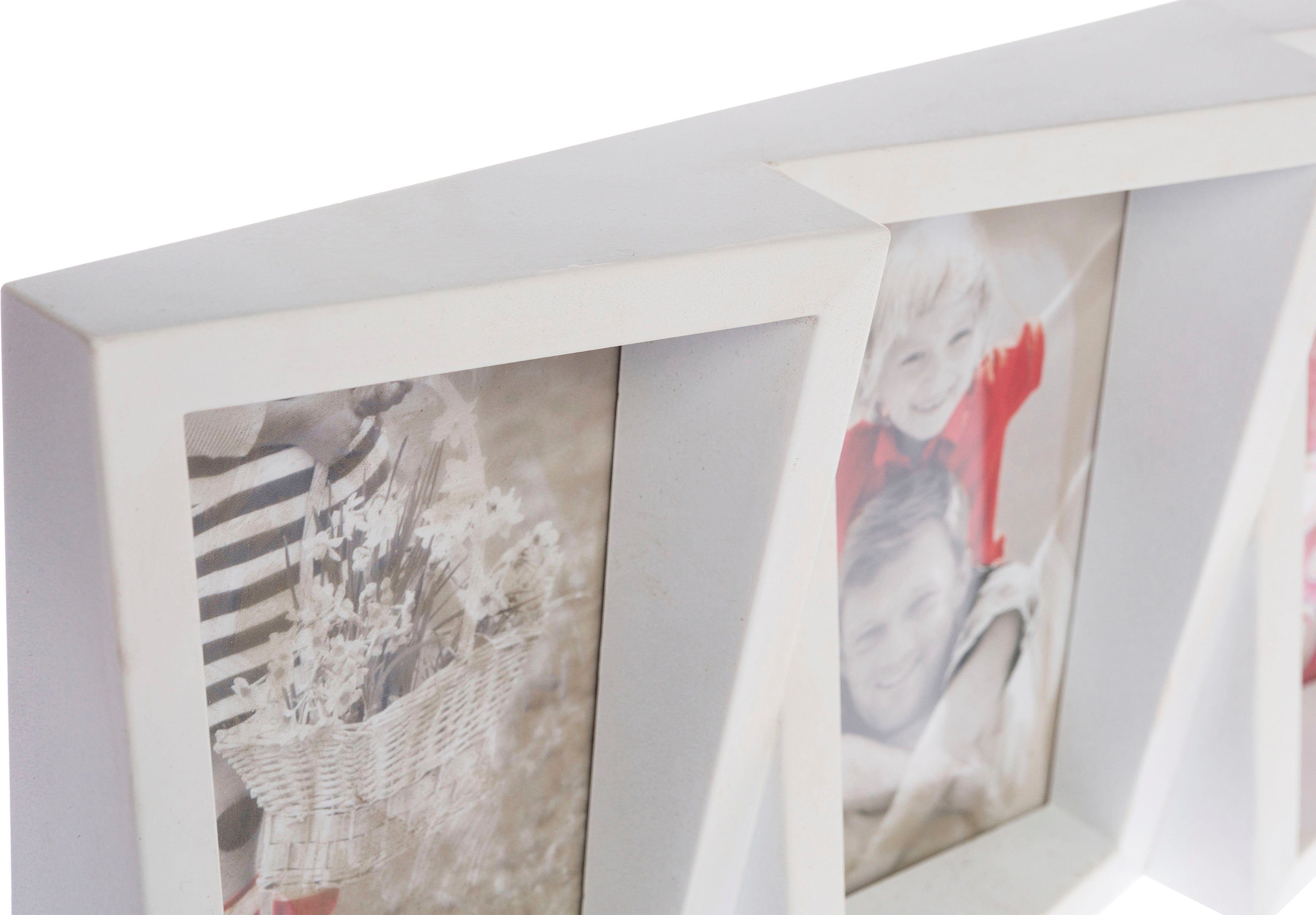 10x15 Weiß Bilderrahmen Fotorahmen, cm Tora, & Accessoires Myflair modern, Möbel Bildformat
