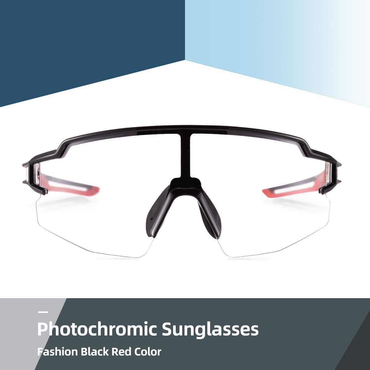 ROCKBROS Fahrradbrille Sport Sonnenbrille für Männer und Frauen, (photochro günstig online kaufen