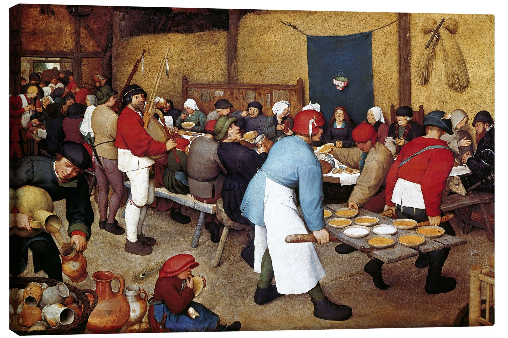 Leinwandbild Pieter Brueghel d.Ä.