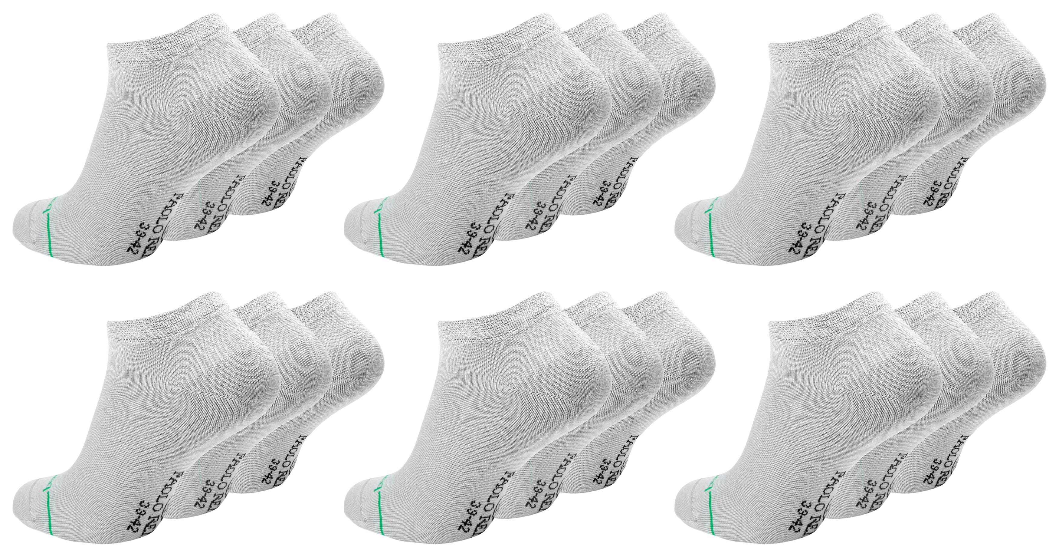 Paolo Renzo Sneakersocken Geruchshemmend (18-Paar) Atmungsaktive günstig online kaufen