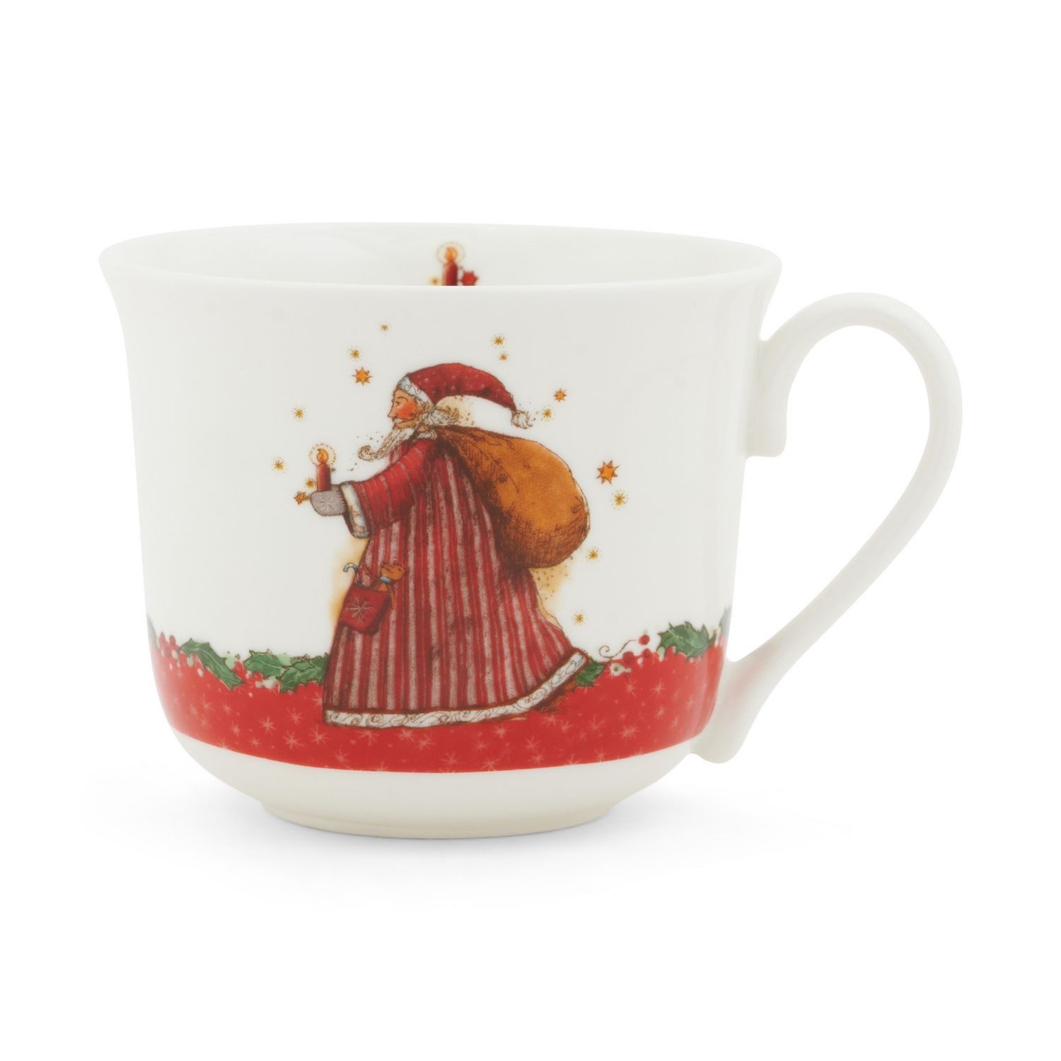 Tasse Tasse Weihnachtsmann, New Bone China