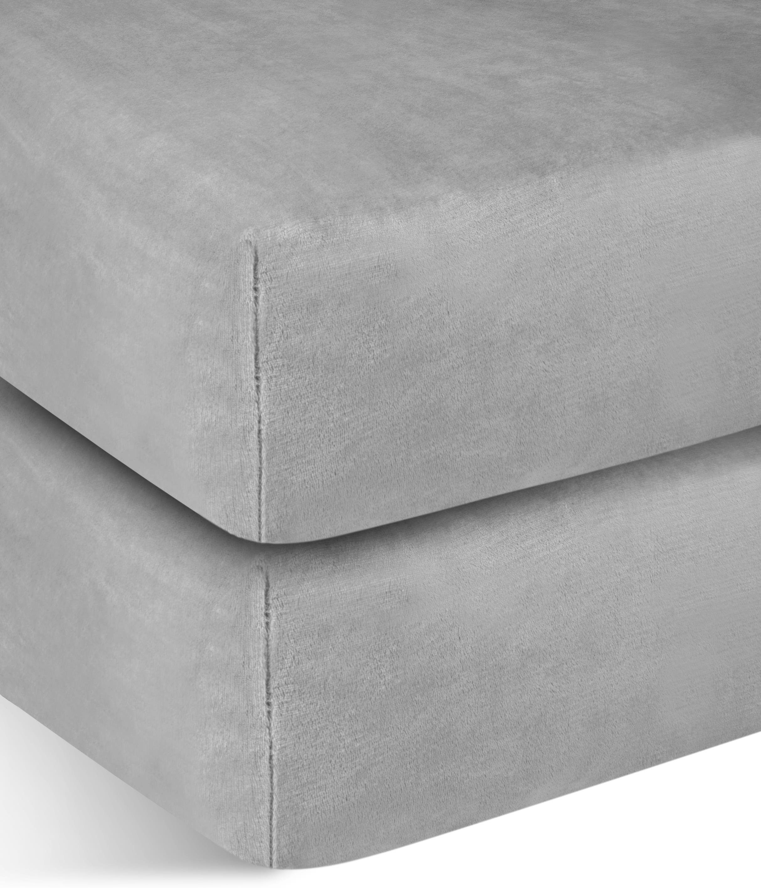 Aspero Bettlaken 2 Flanell-Spannbettlaken PERPIGNAN, Flanell, günstig online kaufen