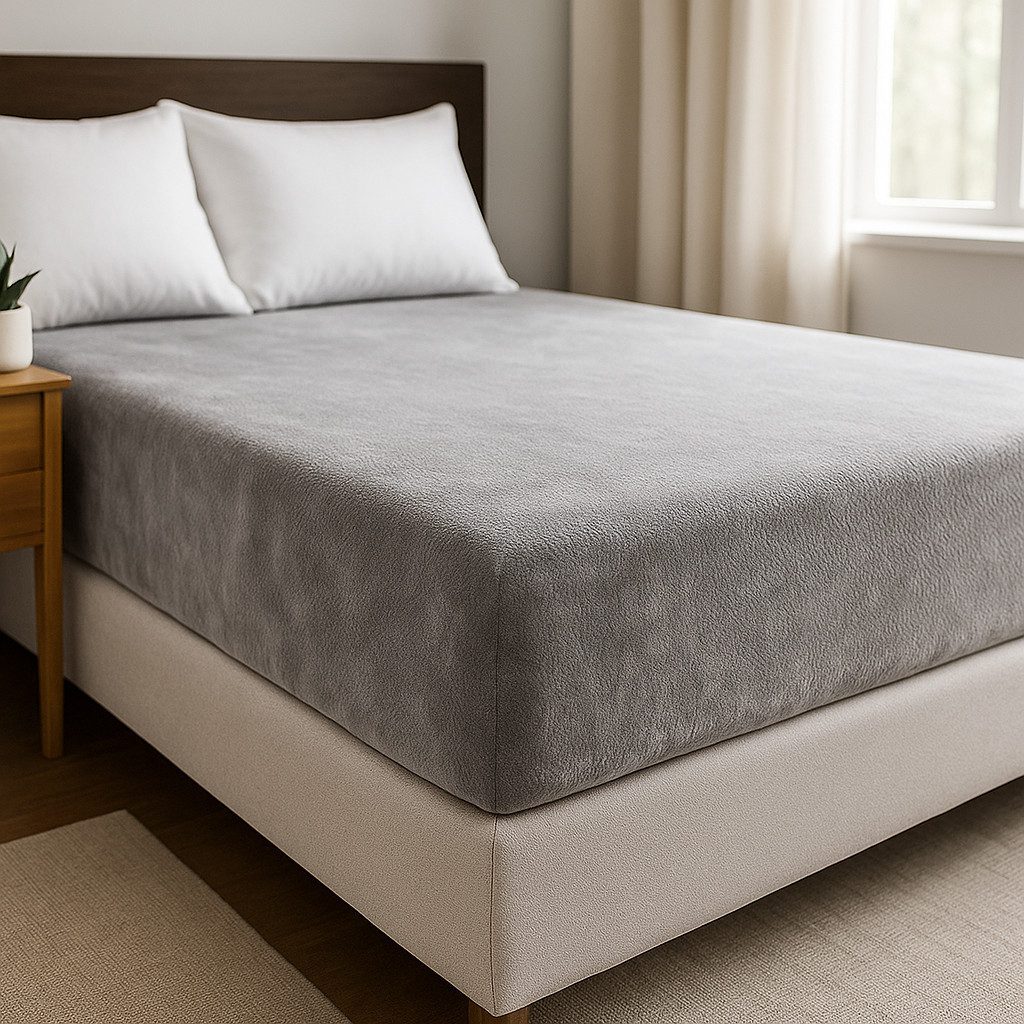 COFI 1453 Spannbettlaken Plüsch, mit Rundumgummizug - Cashmere Touch, 180 g günstig online kaufen