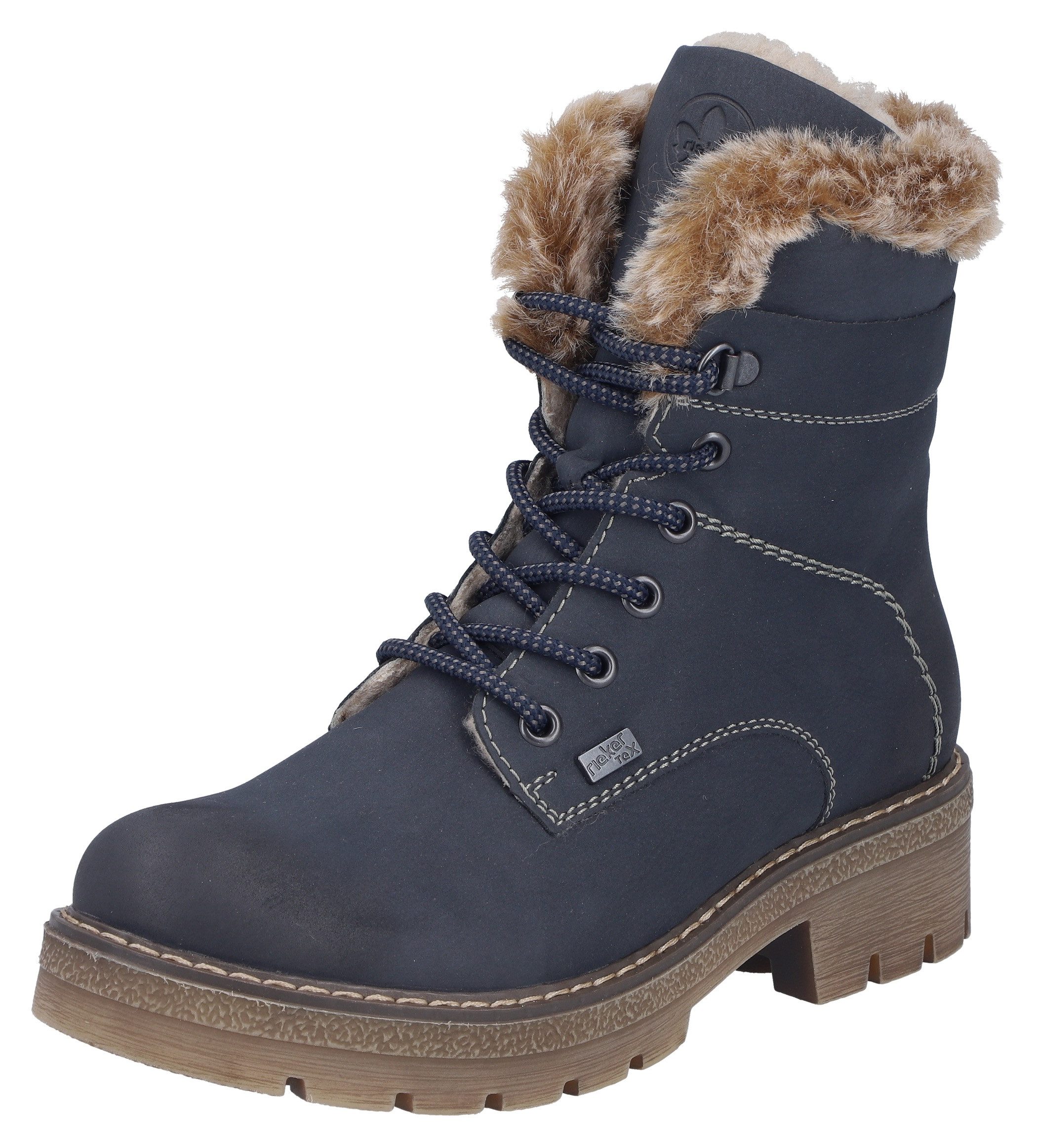 Rieker Winterstiefelette Schnürboots, Winterboots mit wasserabweisender günstig online kaufen