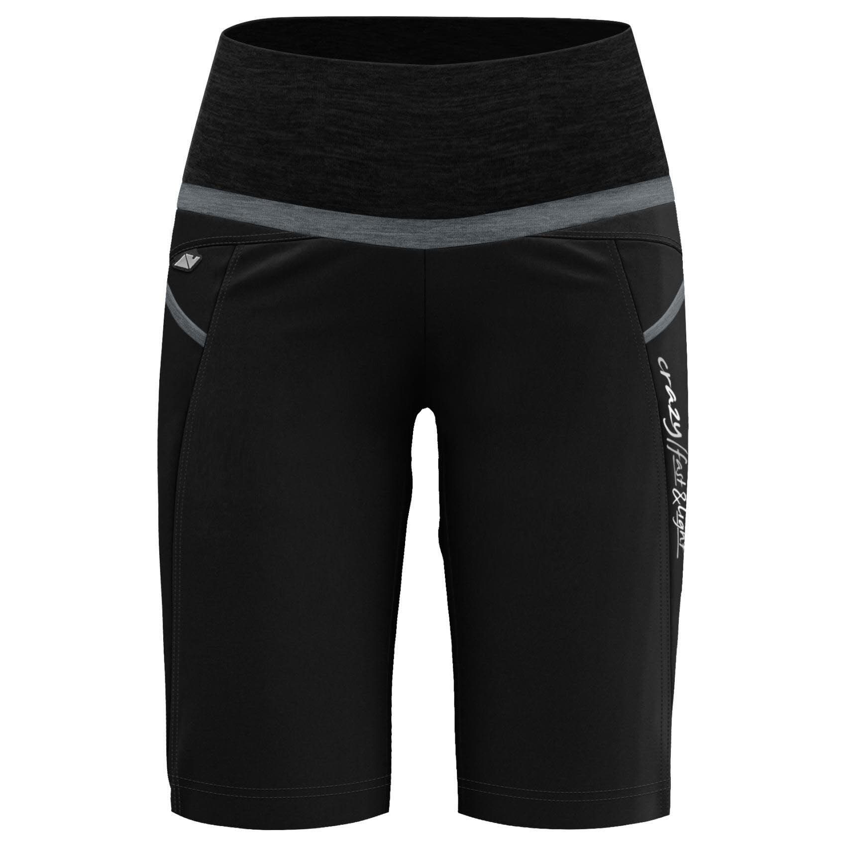 Crazy Idea Black Trekkingshorts