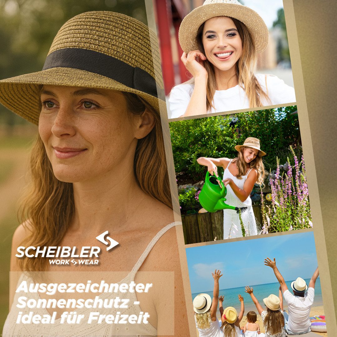 SCHEIBLER WORKWEAR Strohhut Sommerhut Anna Damen – Bild 4 von 4