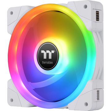 Thermaltake Gehäuselüfter SWAFAN EX12 RGB PC Cooling Fan White TT Premium Edition