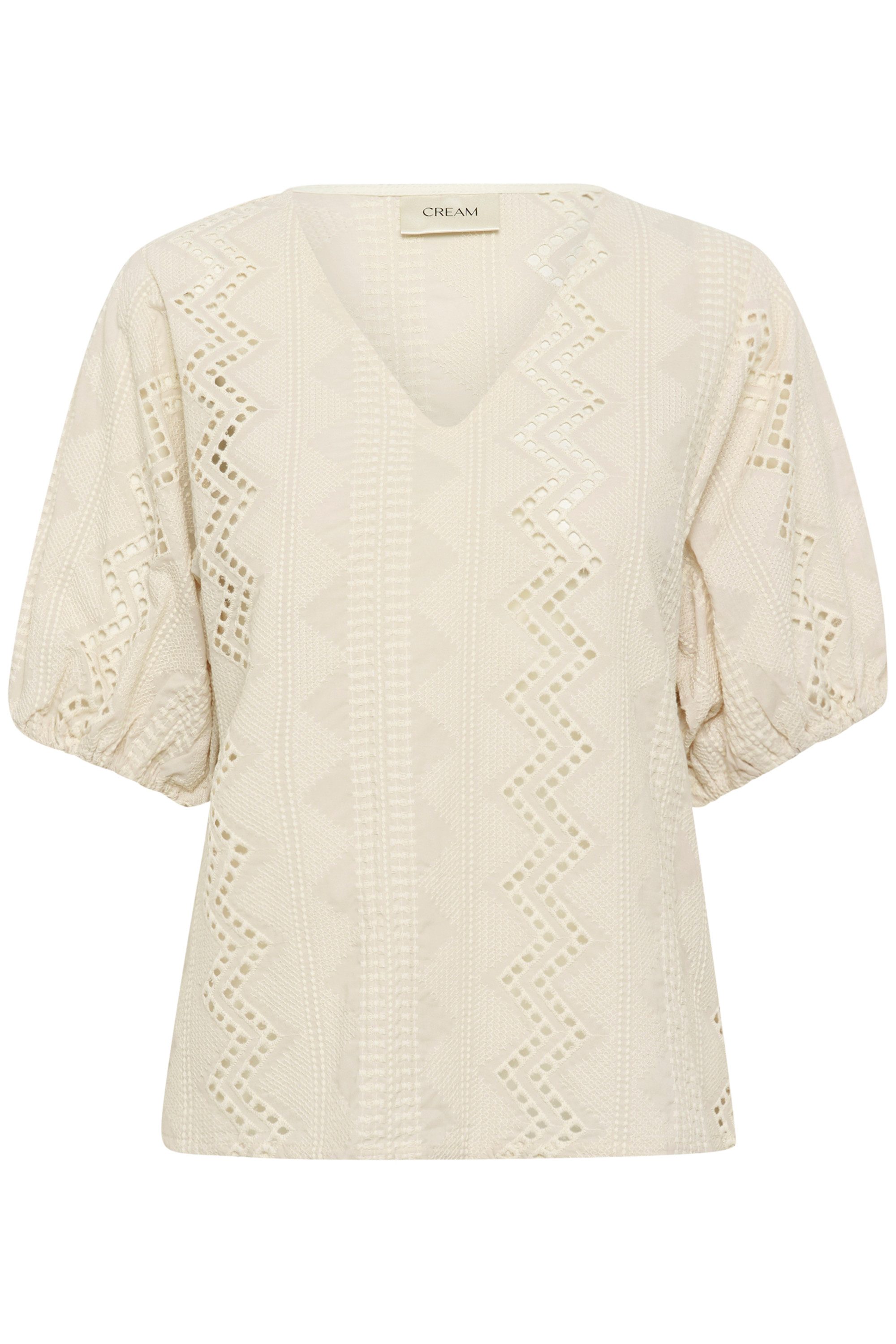 Kurzarmbluse Kurzarm-Bluse CRBrielle