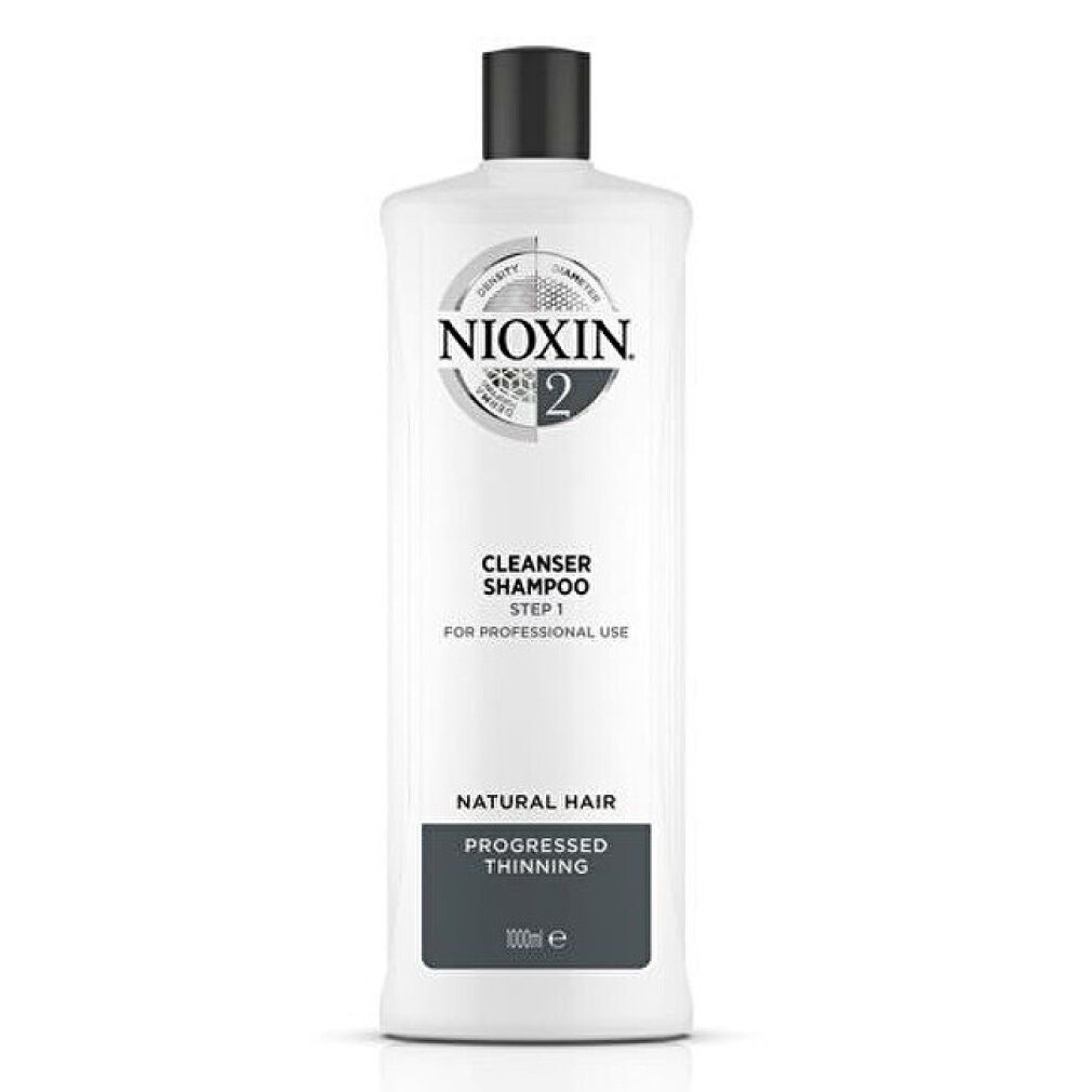 Nioxin Haarshampoo SYSTEM 2 - Shampoo - Natürliches Haar 1000 ml