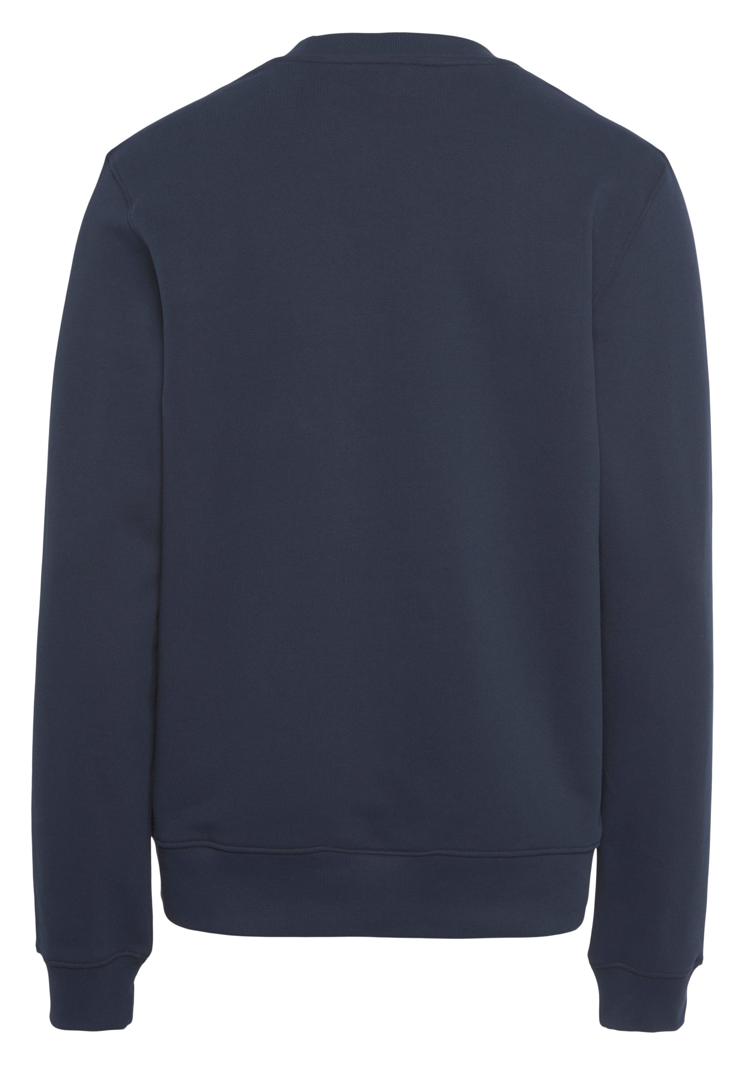 Lacoste Sweatshirt großem blue der Brust mit Logodruck SWEATSHIRTS navy auf