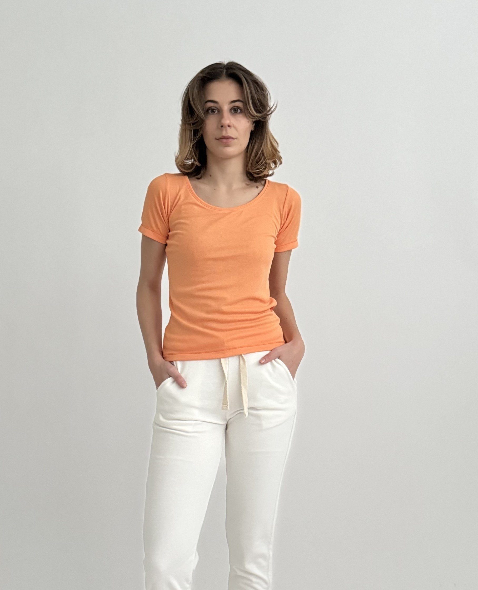 Zuckerwatte T-Shirt Rundhalsausschnitt, stonewashed, weiche Modalmischung günstig online kaufen