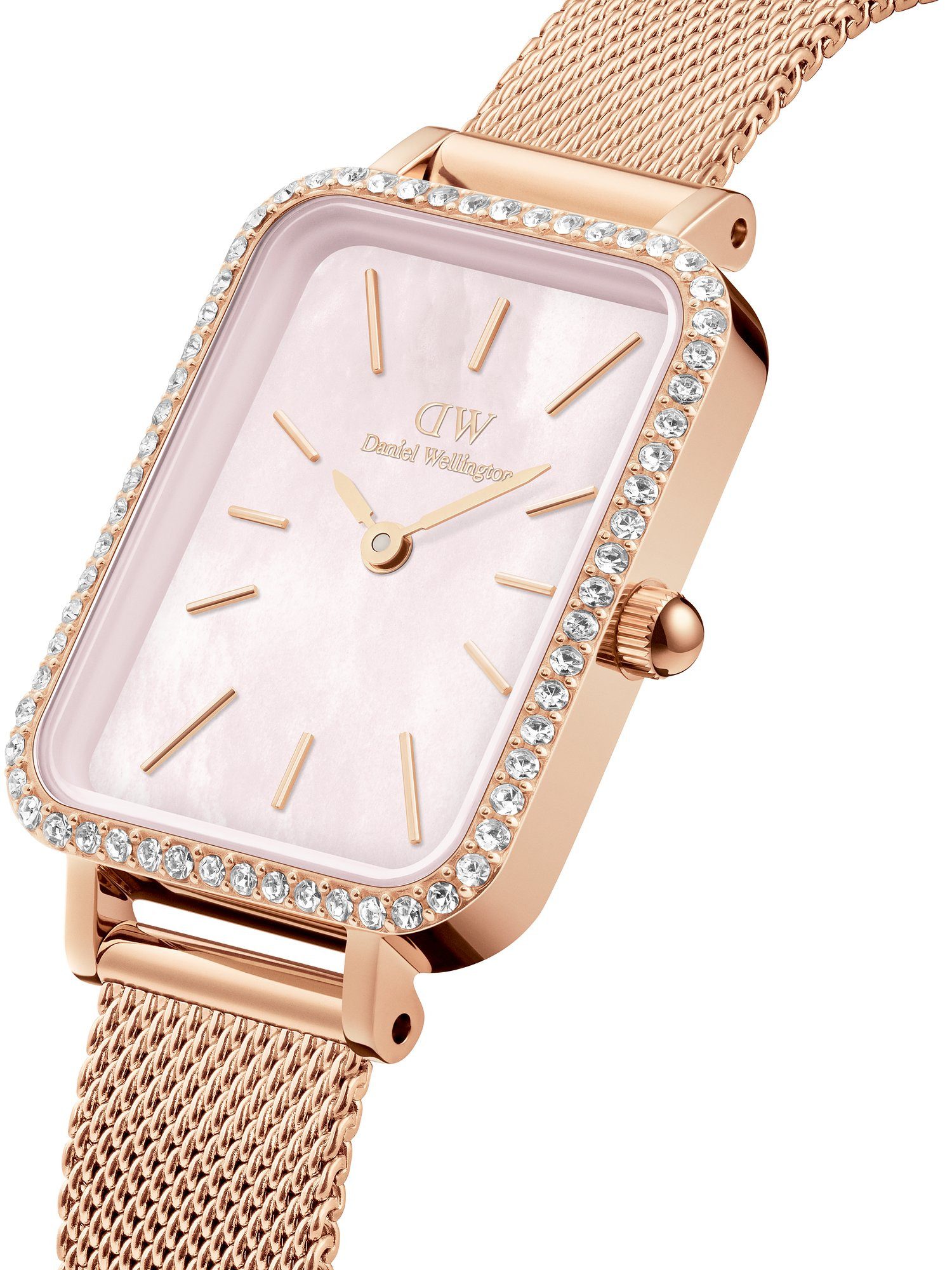 Daniel Wellington Quarzuhr Daniel Wellington Damen-Uhren Analog Quarz, Klassikuhr