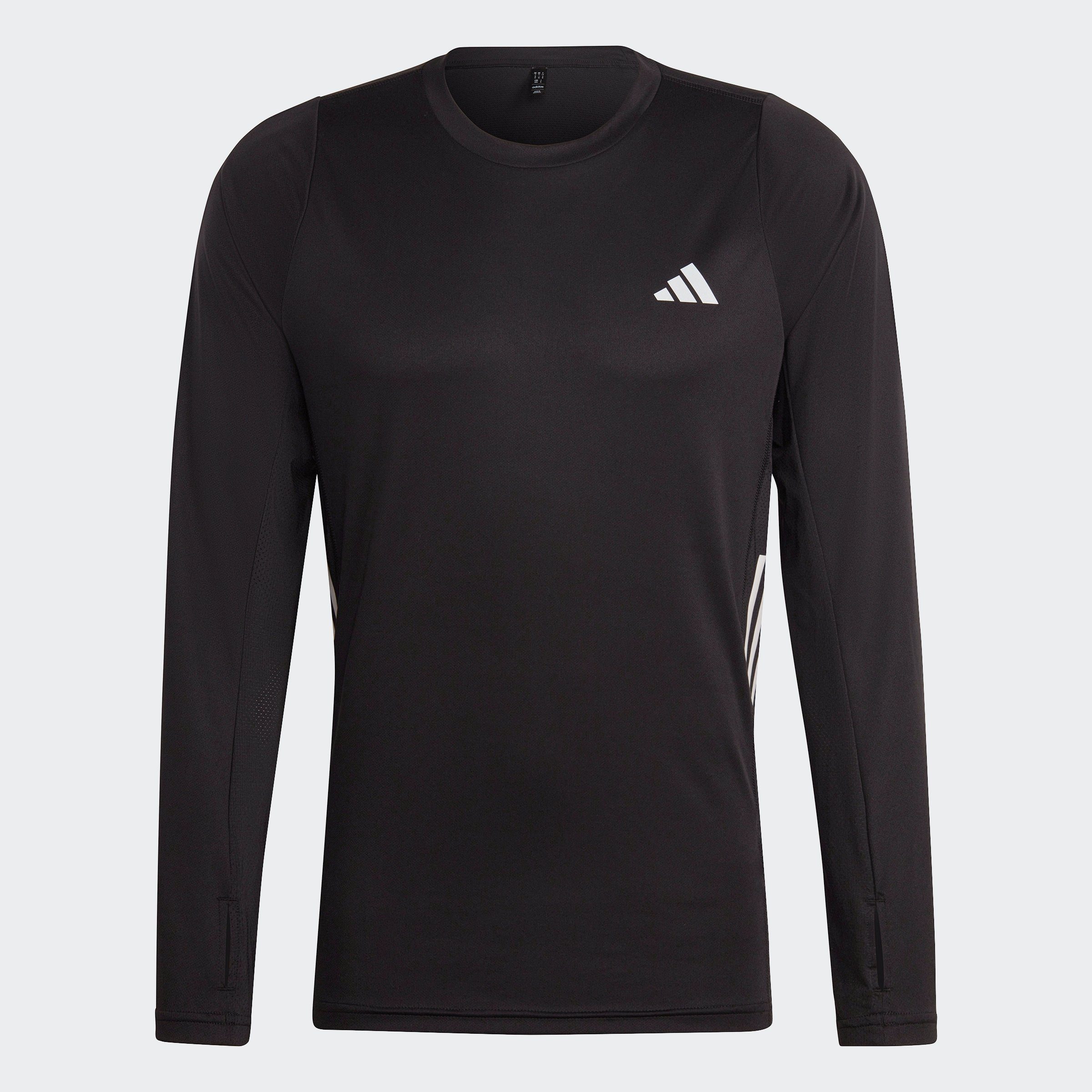 RUN ICONS LONGSLEEVE Performance adidas Laufshirt 3STREIFEN