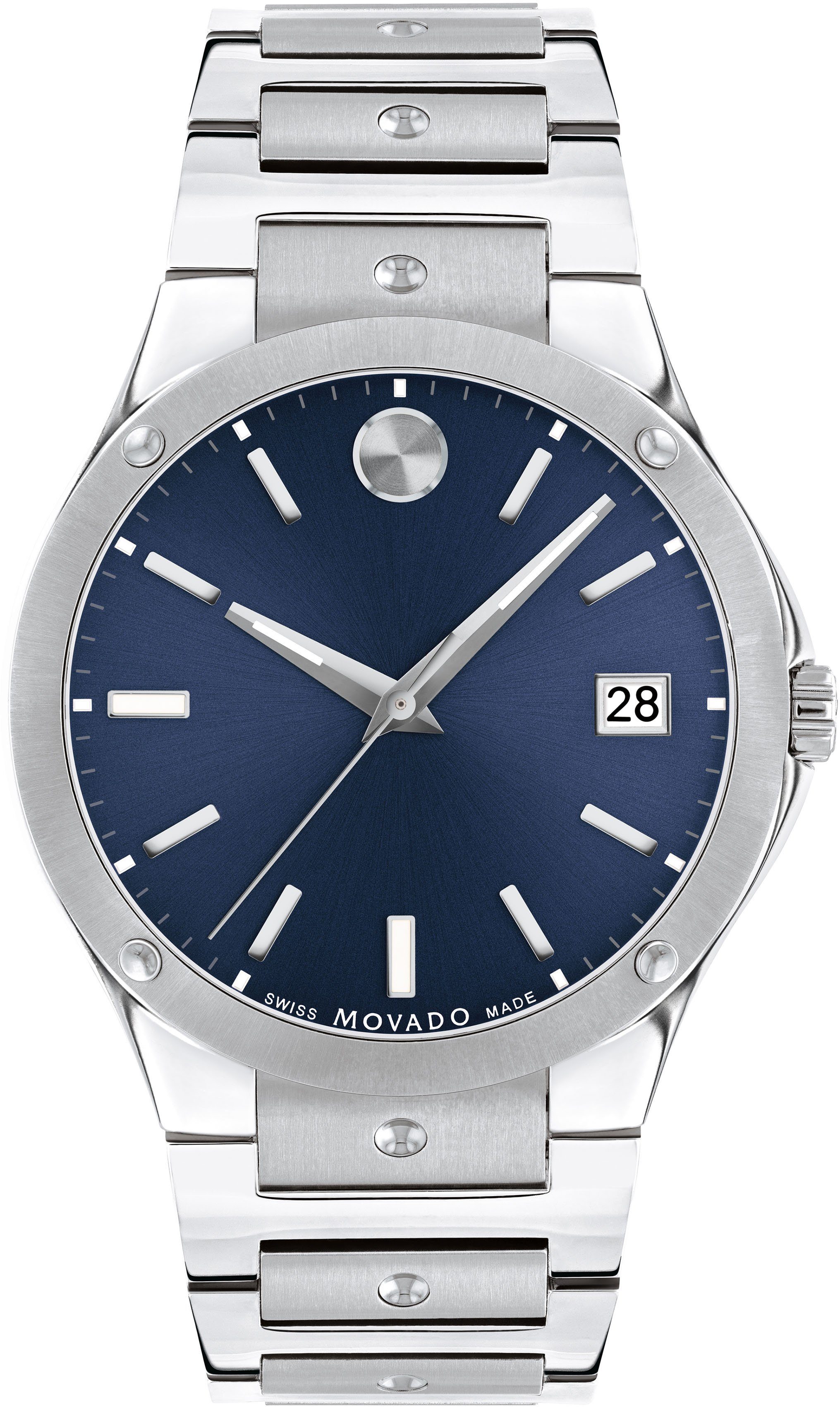 MOVADO Schweizer Uhr SE, 0607513, Quarzuhr, Armbanduhr, Herrenuhr, Swiss Made, Datum