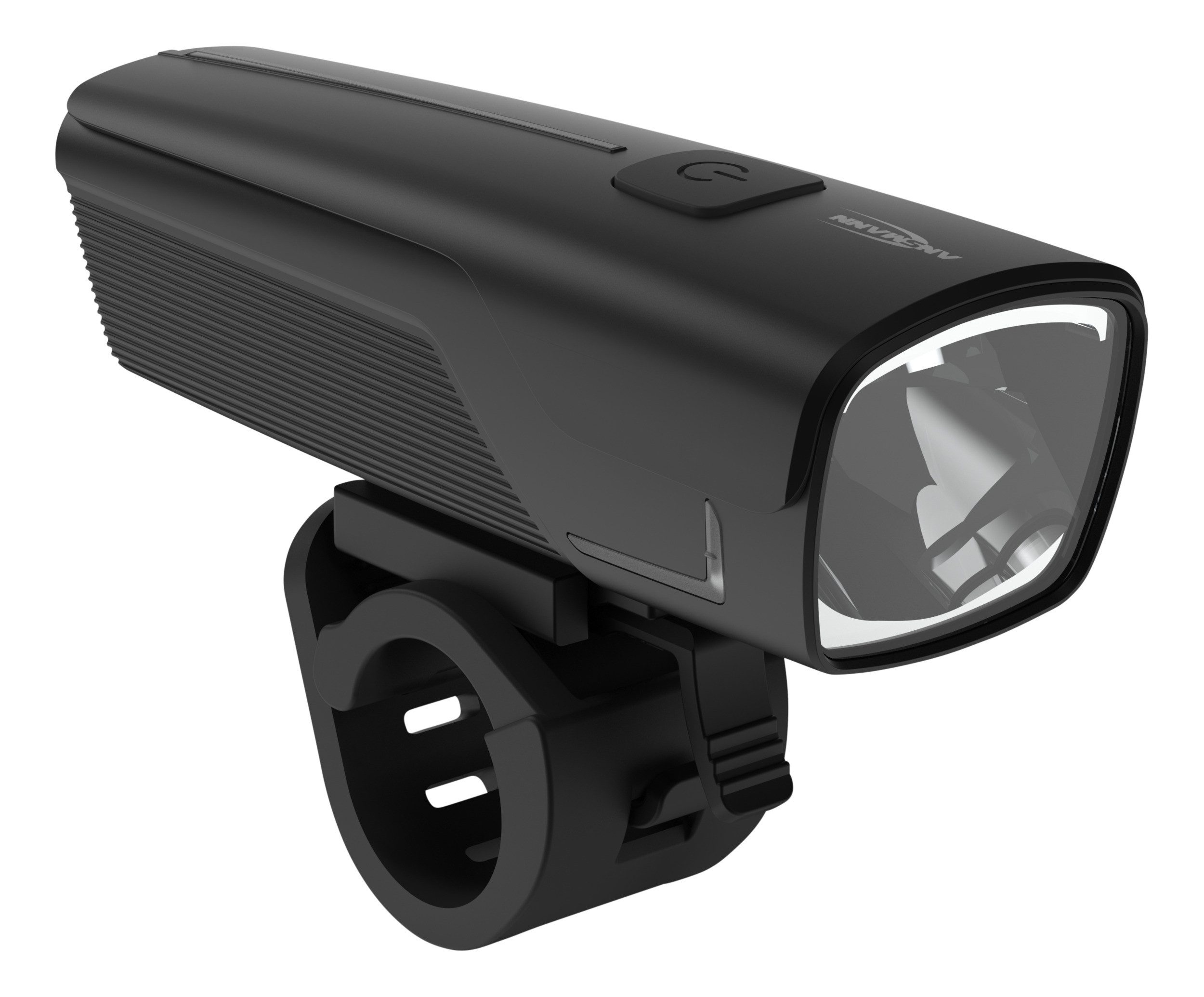 ANSMANN AG Fahrradbeleuchtung Fahrradlicht StVZO zugelassen mit 5 Watt OSRAM LED und Abblendlicht