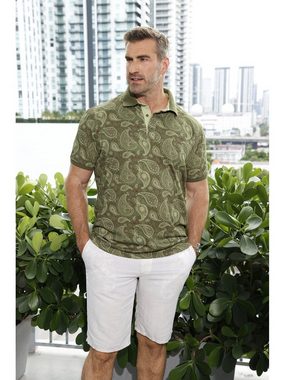 Charles Colby Poloshirt EARL SUITBERT Paisley Muster, Comfort Fit