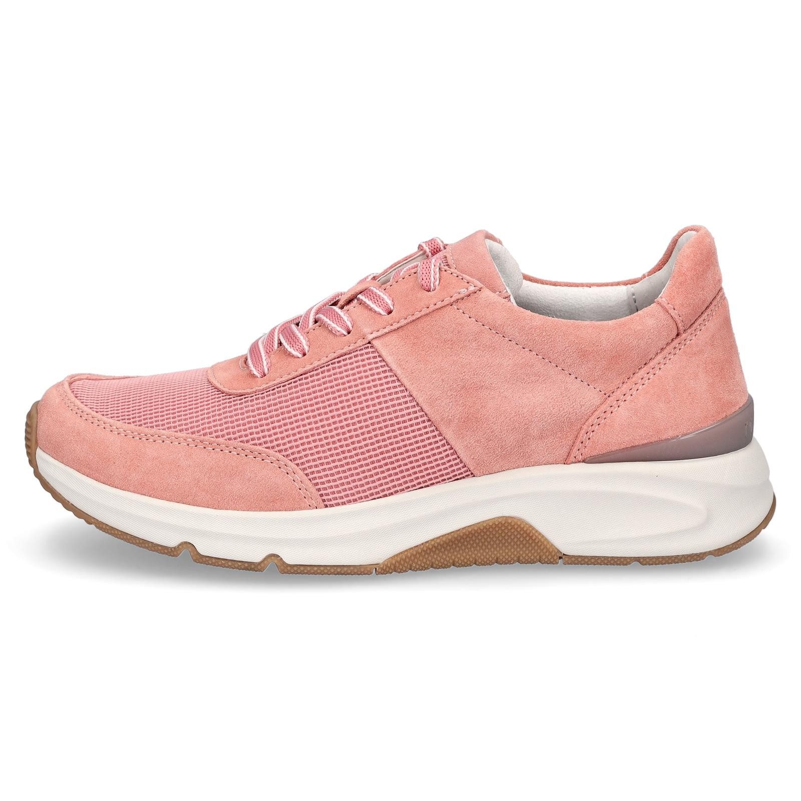 Gabor Gabor Rollingsoft Damen Leder Sneaker altrosa Sneaker