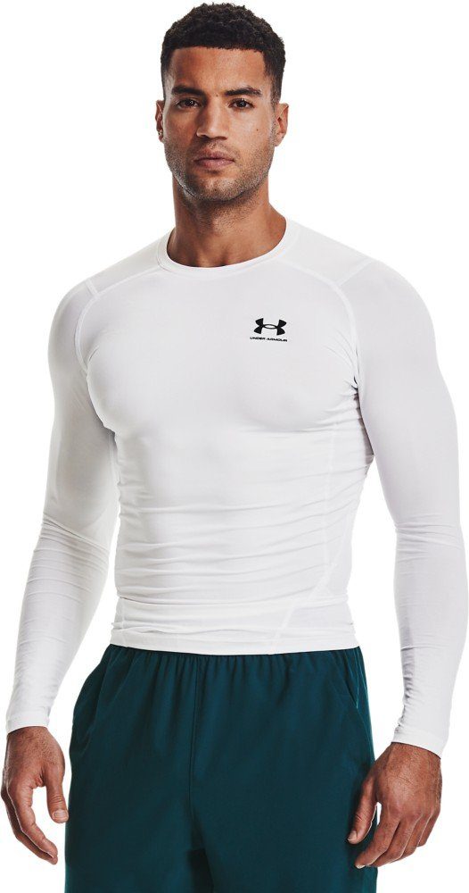 Under Armour® Longsleeve 090 HeatGear Armour Carbon Langarm-Oberteil Heather